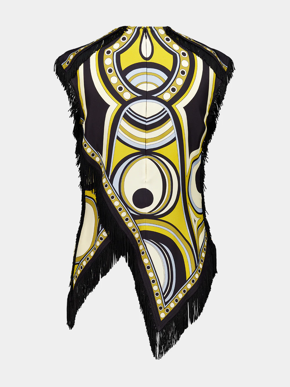 Sanctuary Placée Gold Silk Twill Scarf Top - Image 3
