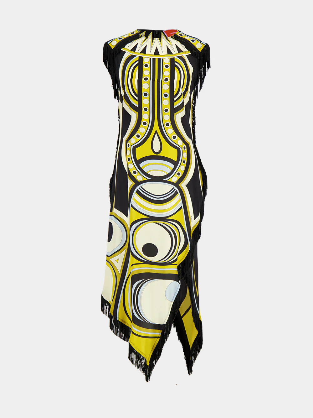 Sanctuary Placée Gold Silk Voile Scarf Dress - Image 2
