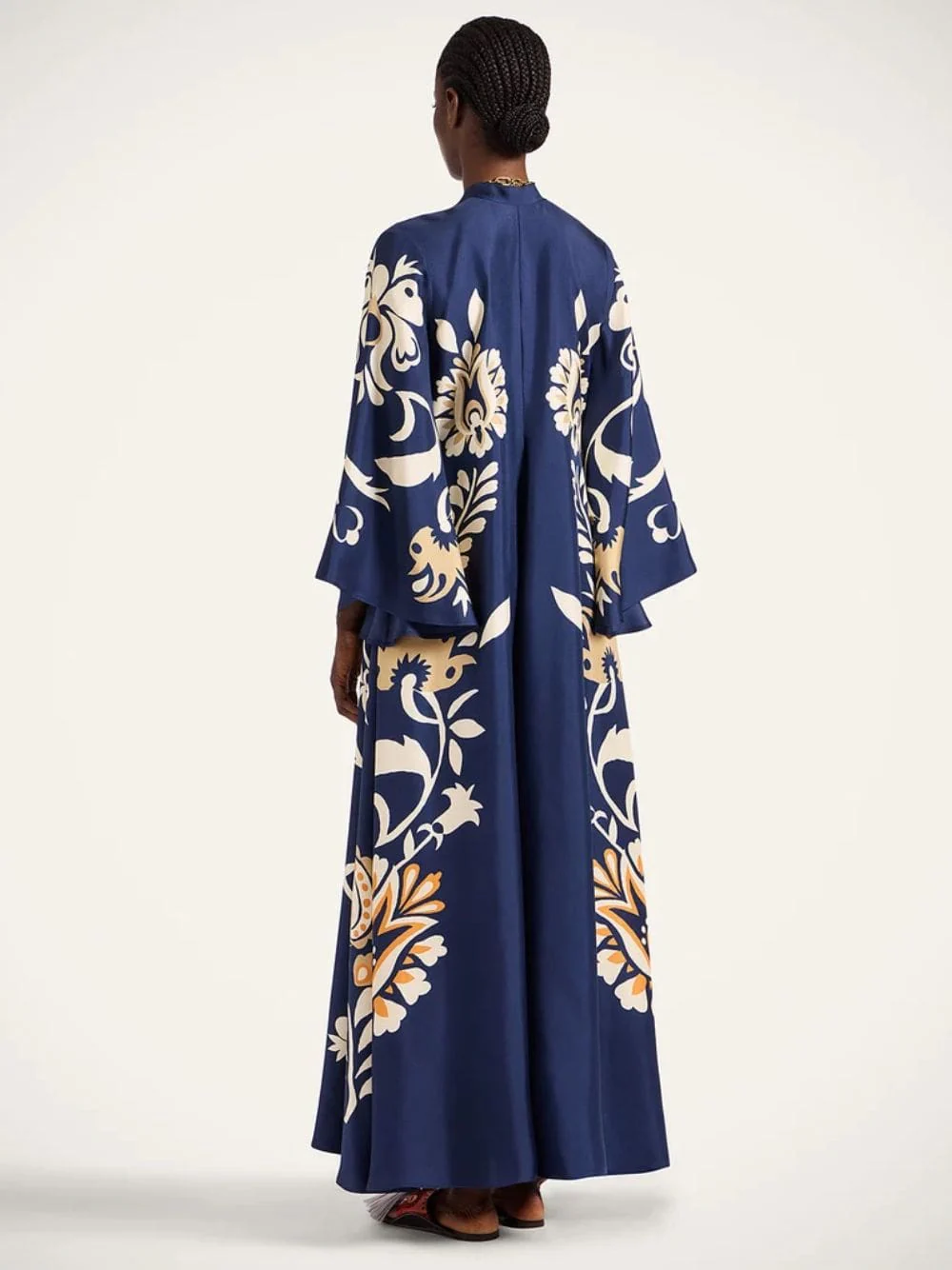Selva Placée Silk Twill Maxi Dress - Image 3