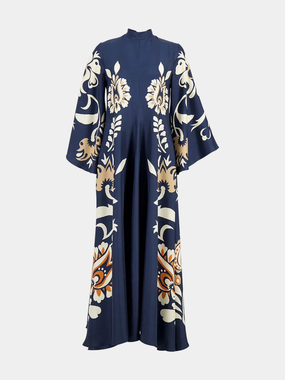 Selva Placée Silk Twill Maxi Dress - Image 4