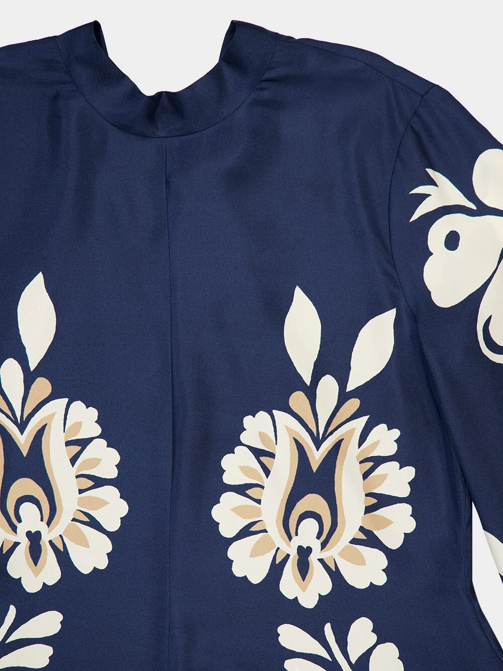 Selva Placée Silk Twill Maxi Dress - Image 5