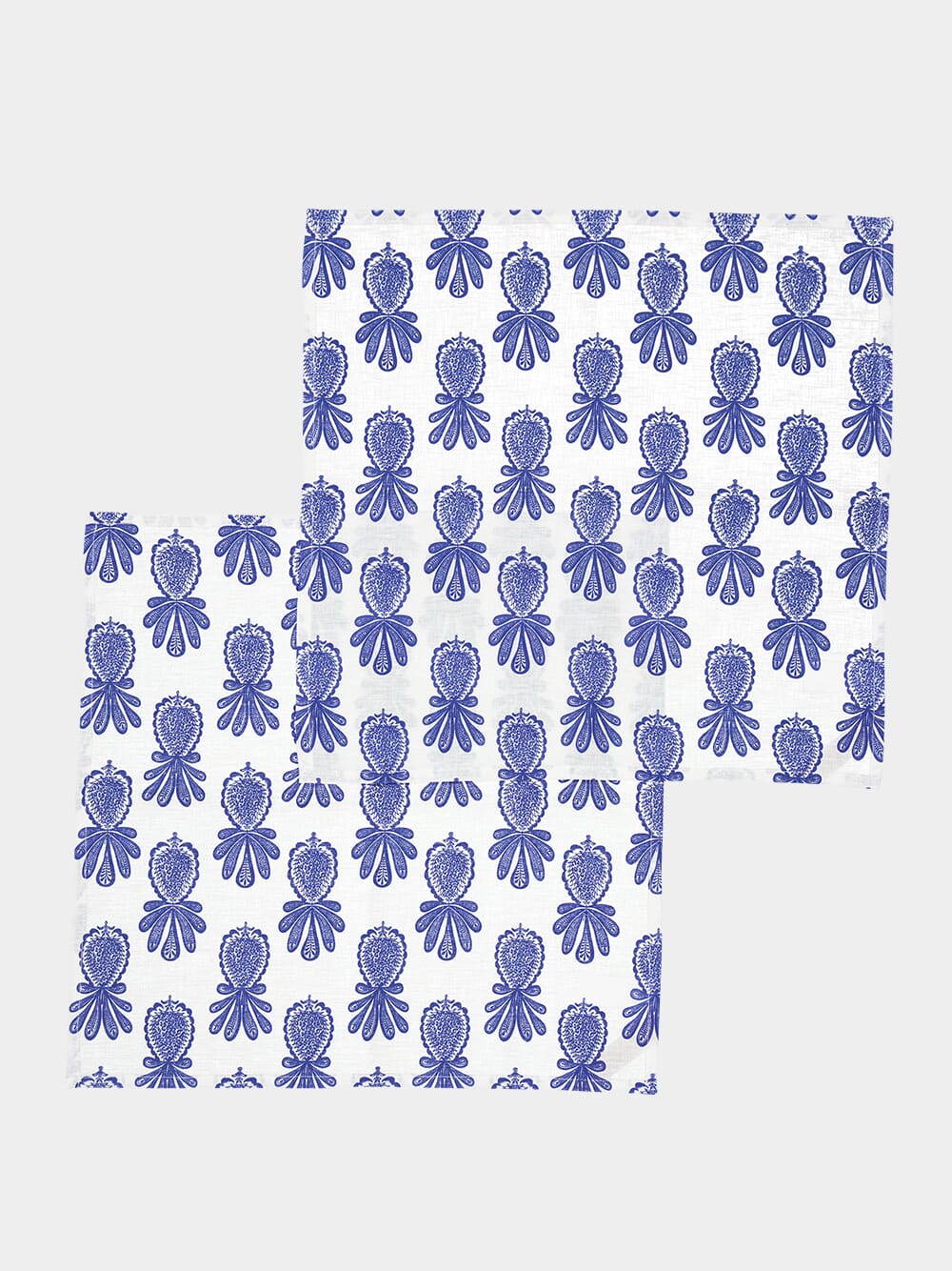 Set Of 6 Pineapple Large Napkins - Image 2