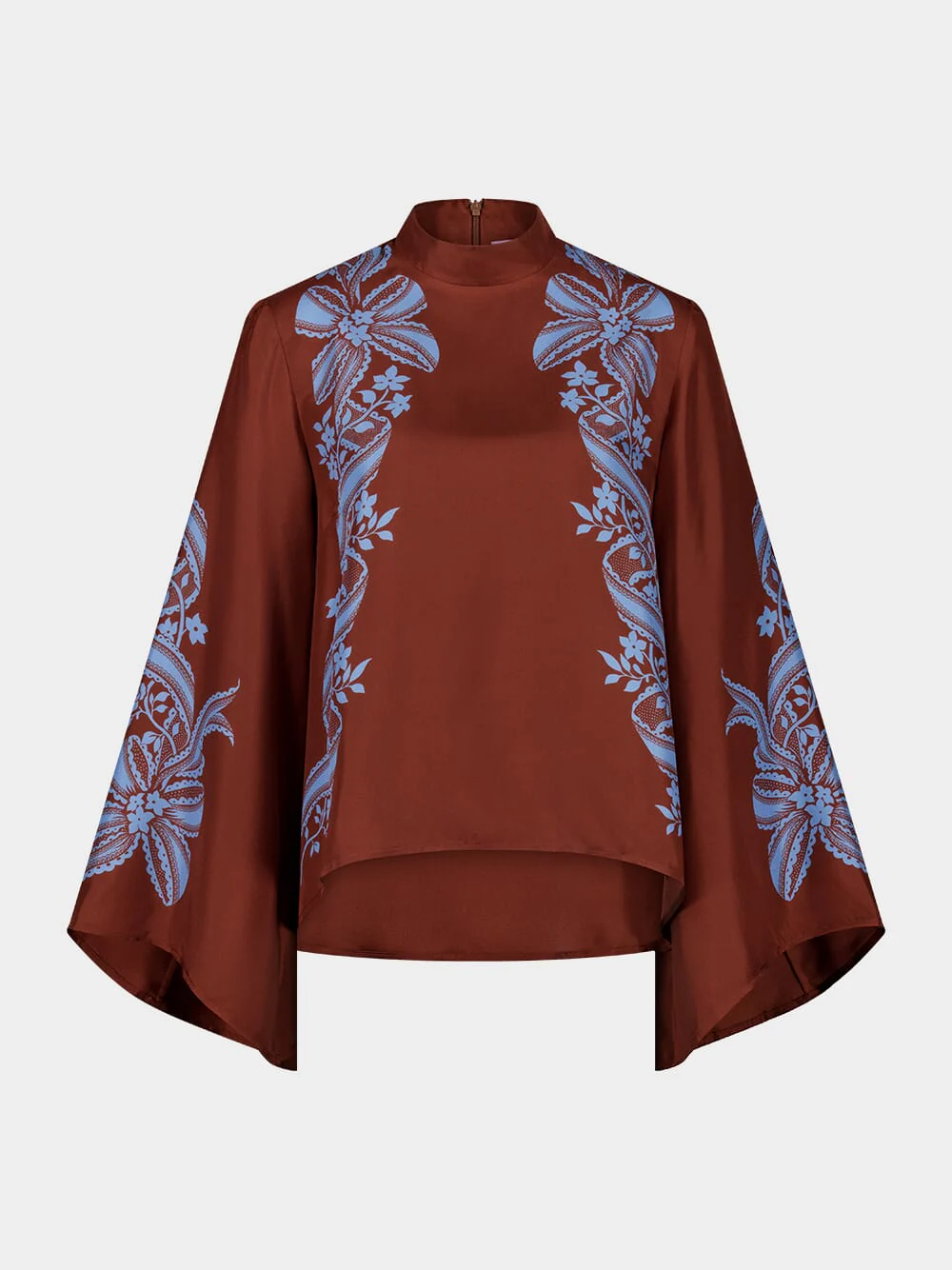 Signoria Placée Silk Twill Top - Image 2