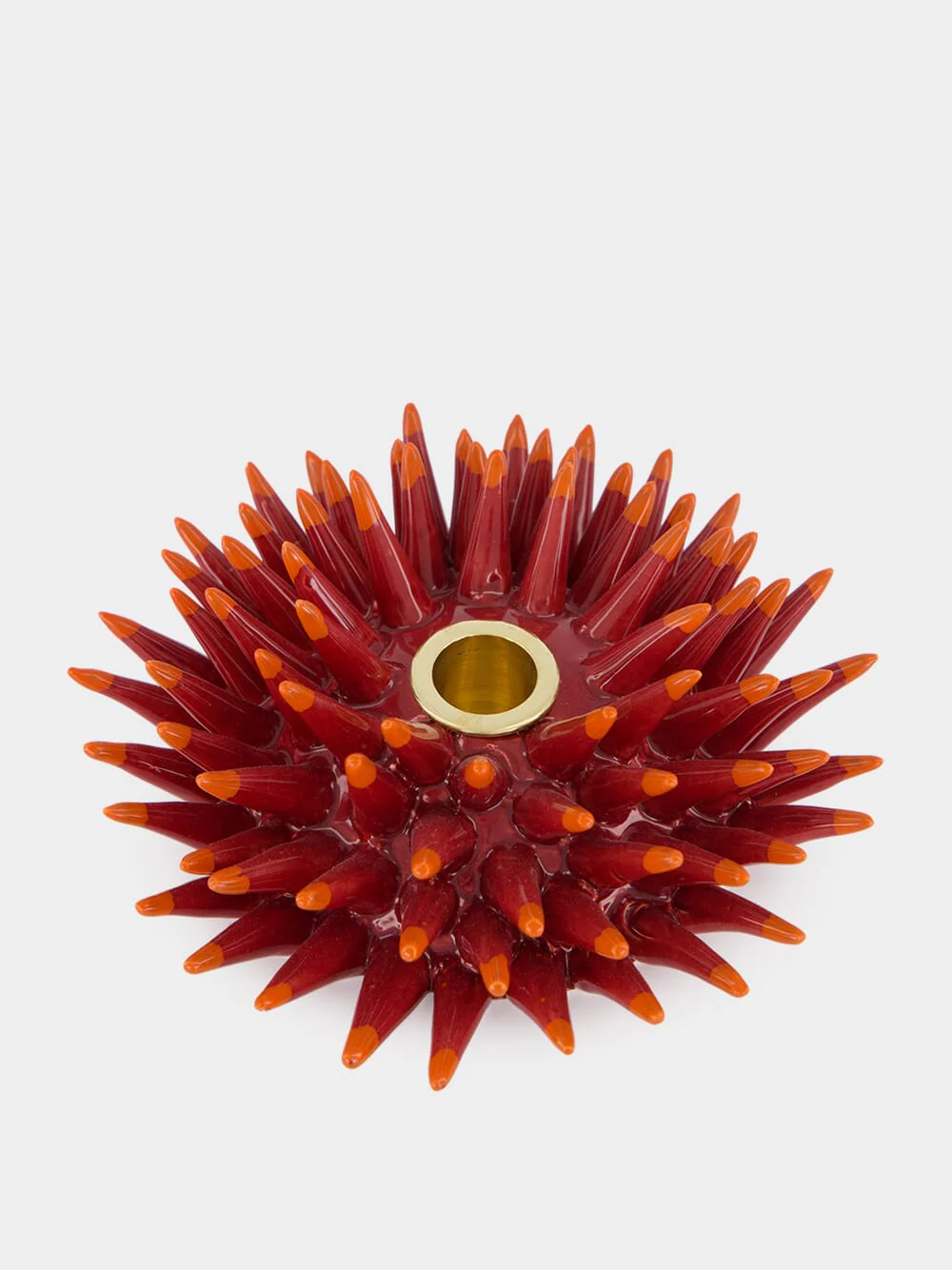 Solid Bordeaux Spine Candle Holder - Image 2