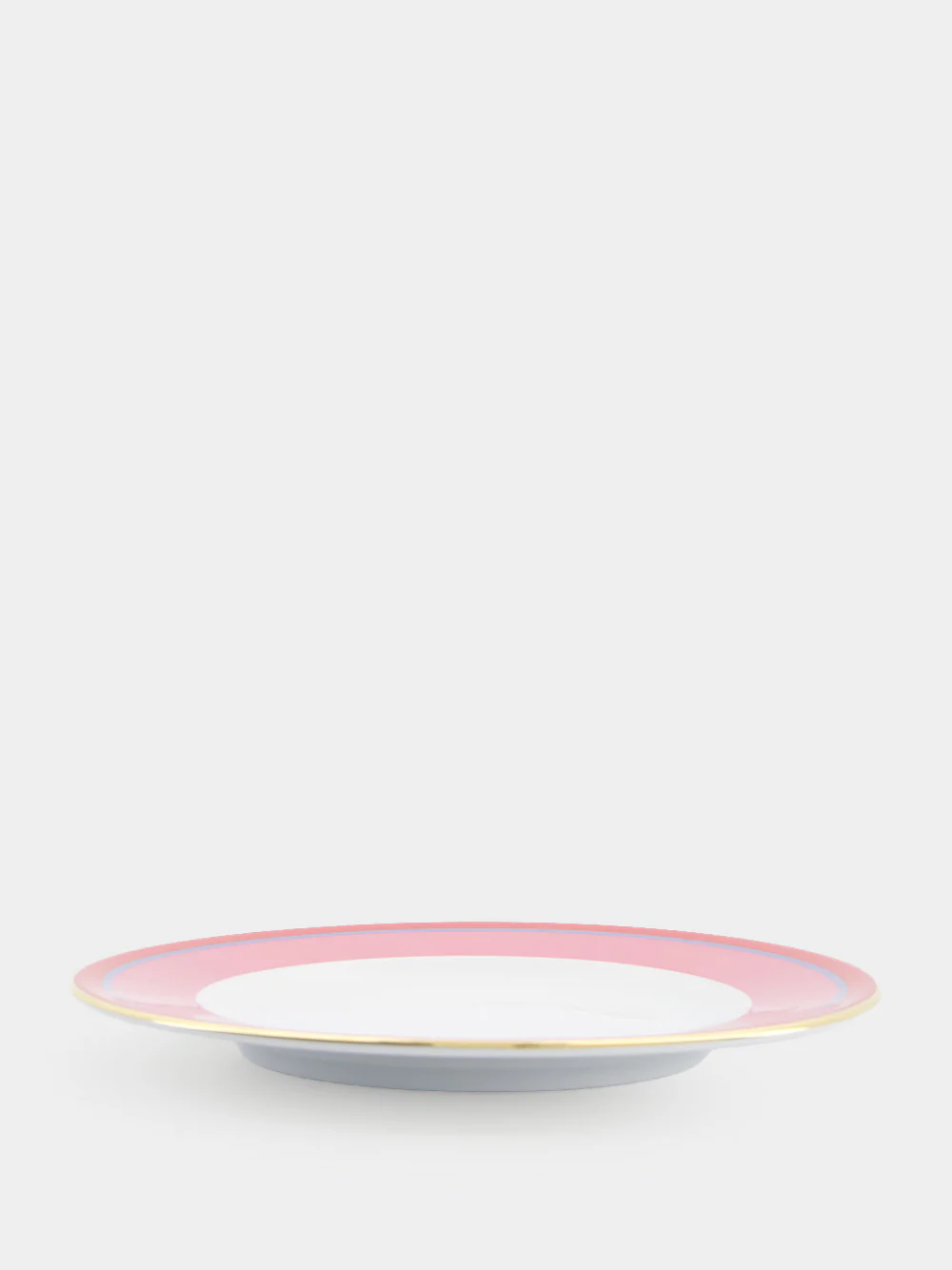 Pink Rainbow Set of Soup and Dinner Plates - Image 3