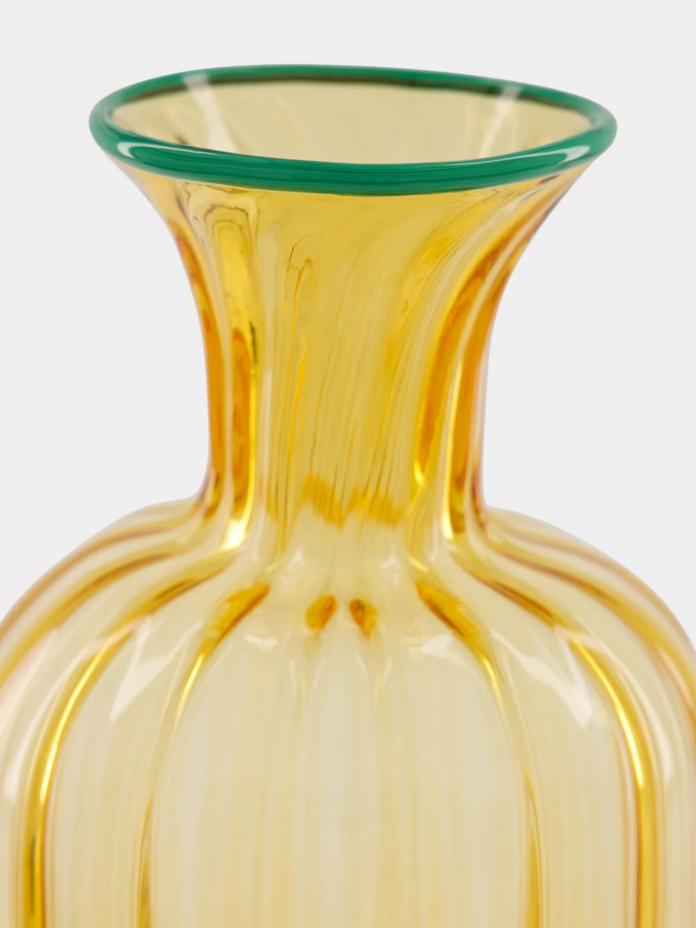 Amber Murano Glass Carafe - Image 3