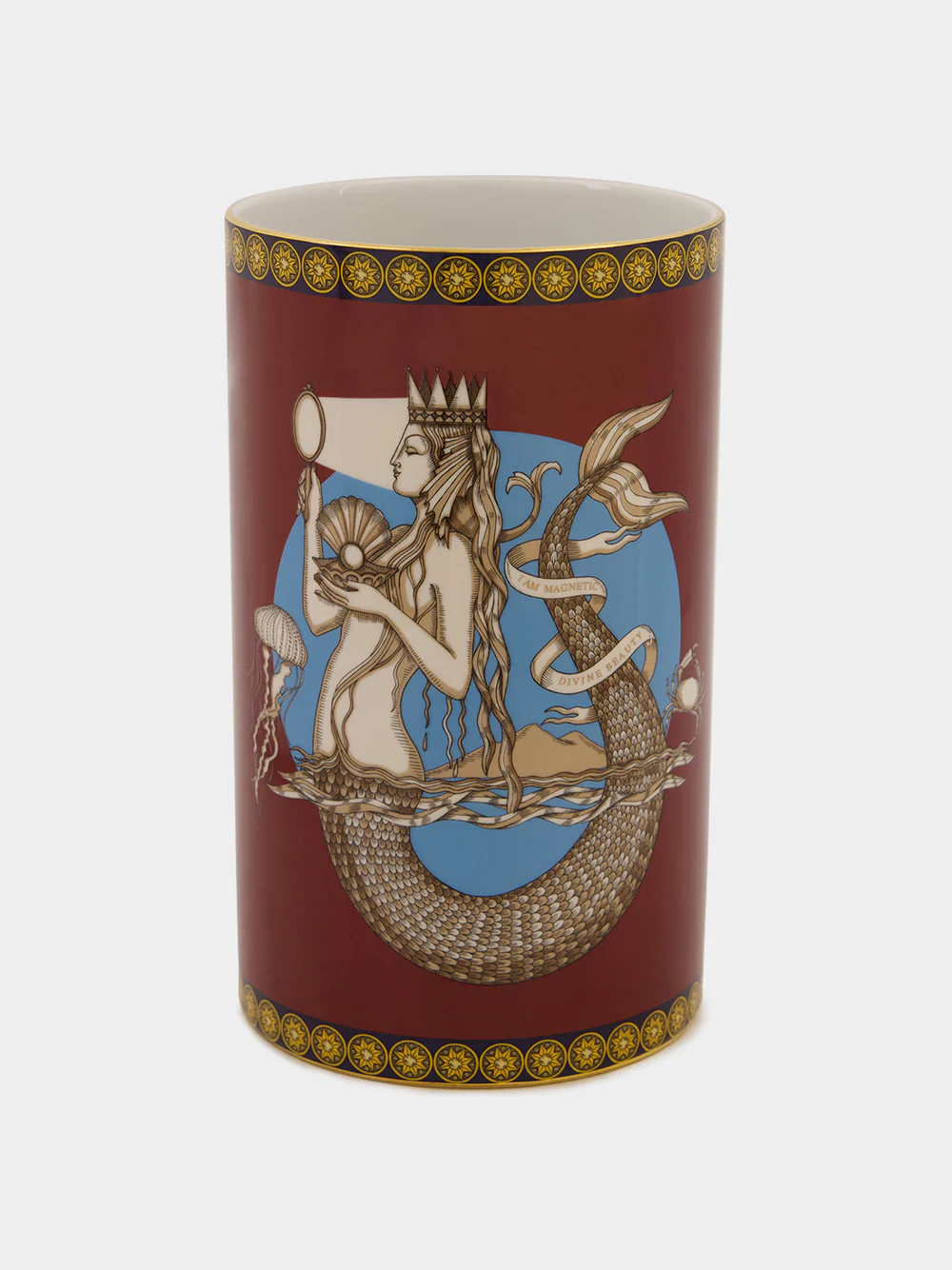 The Mermaid Small Pillar Vase