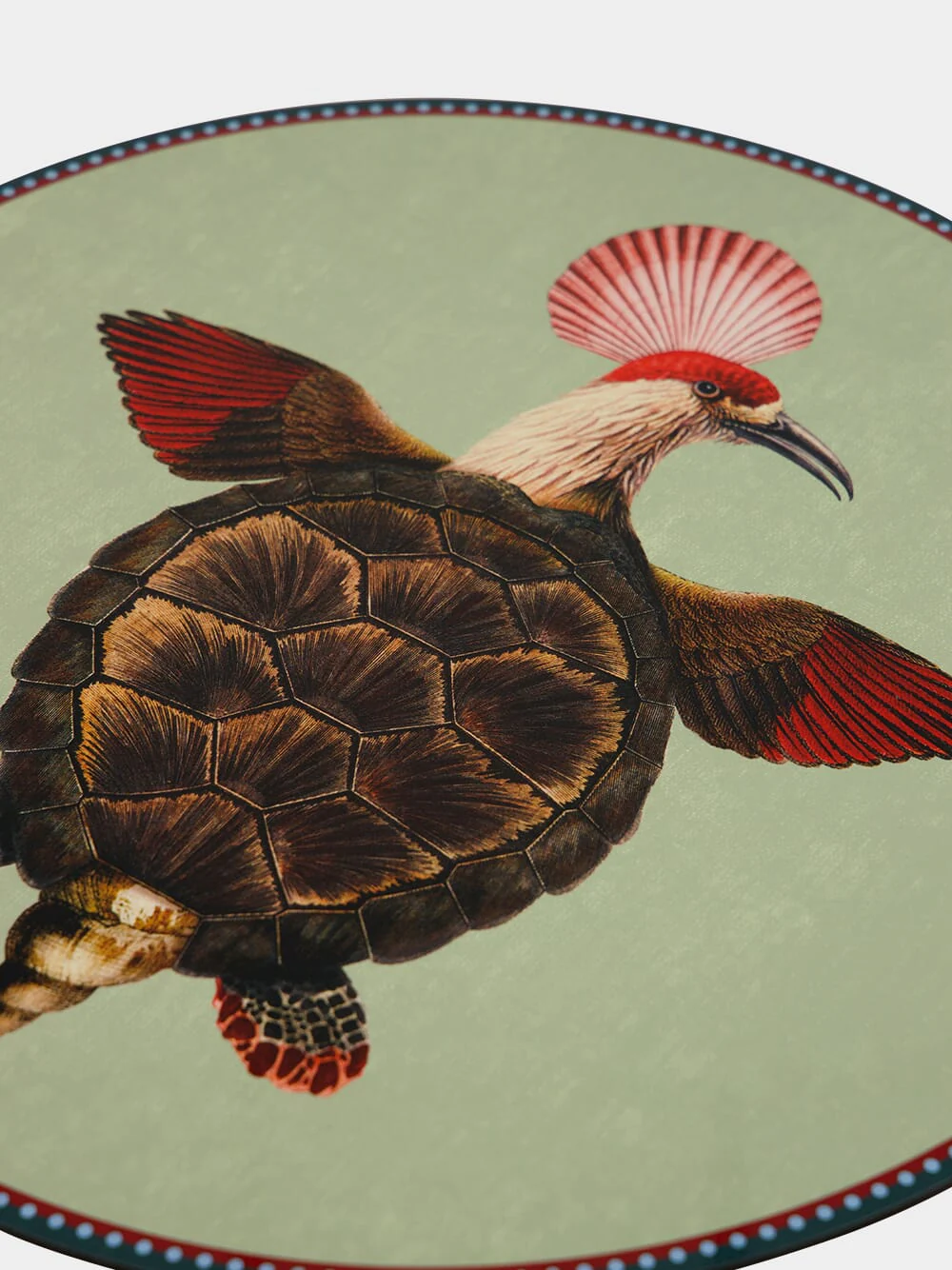 Turtlair Round Wooden Placemat - Image 4