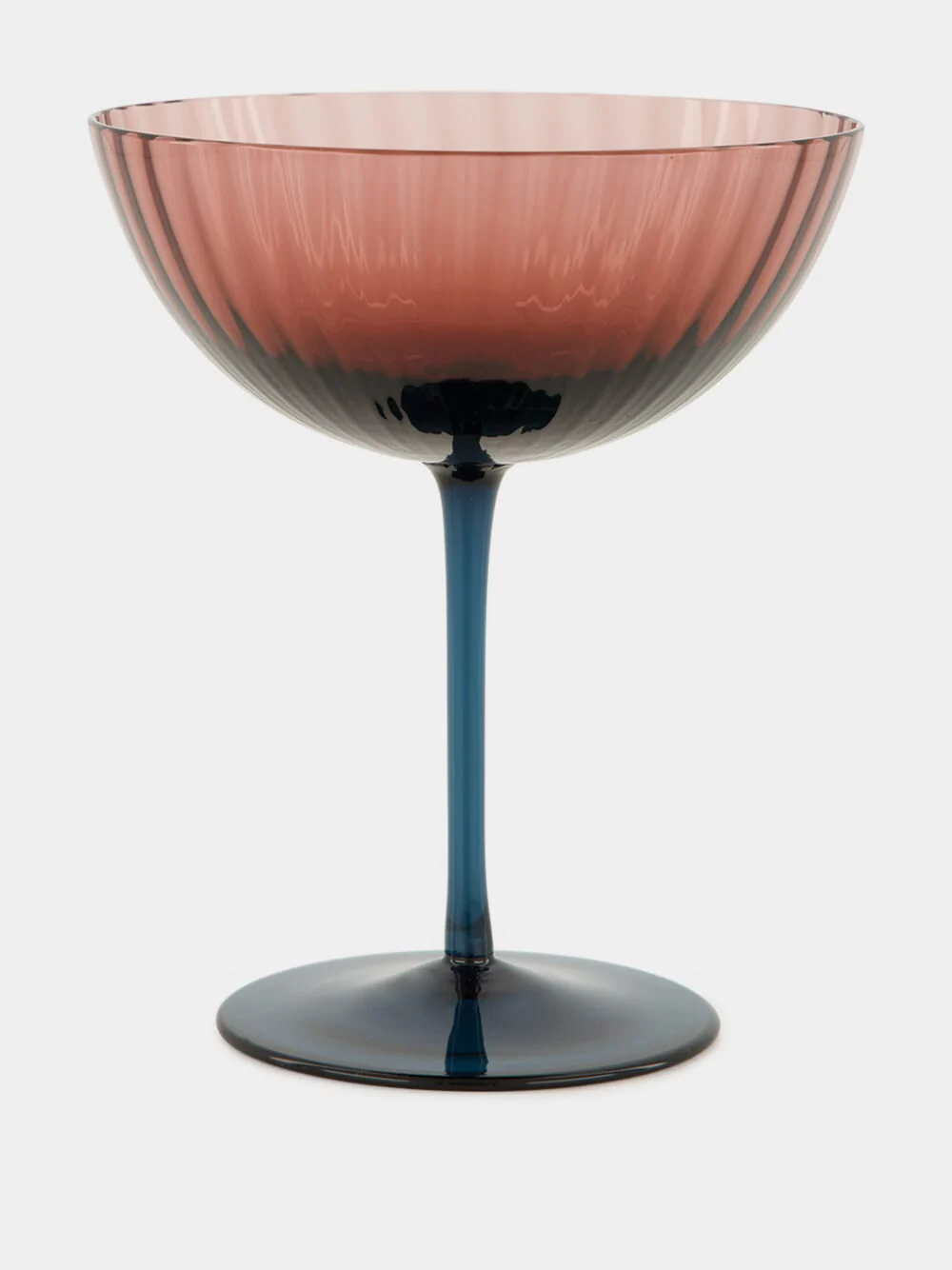 Viola Murano Glass Champagne Coupe Set of 2 - Image 3