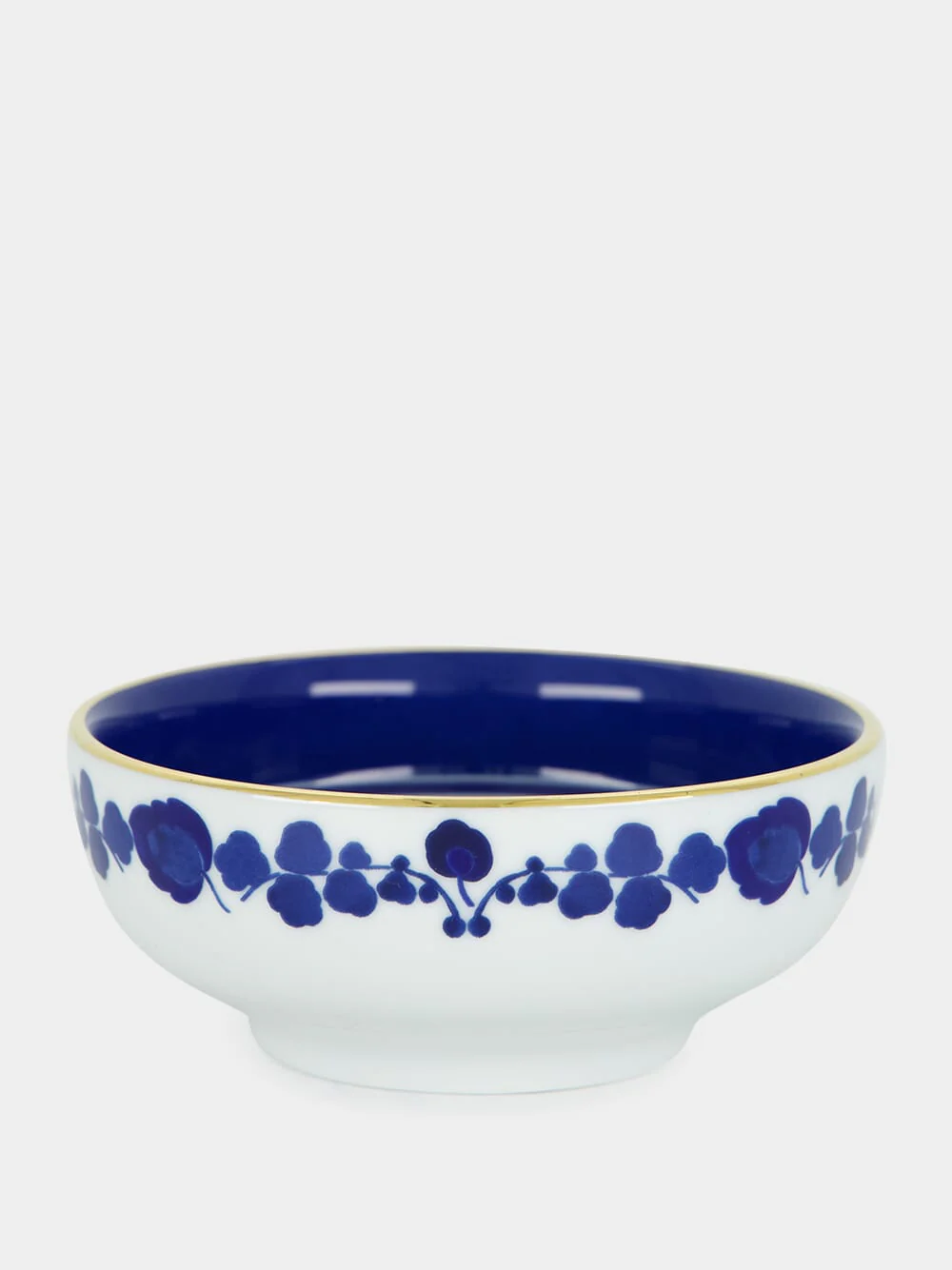 Wildbird Blue in Porcelain Snack Bowl Set of 2 - Image 3