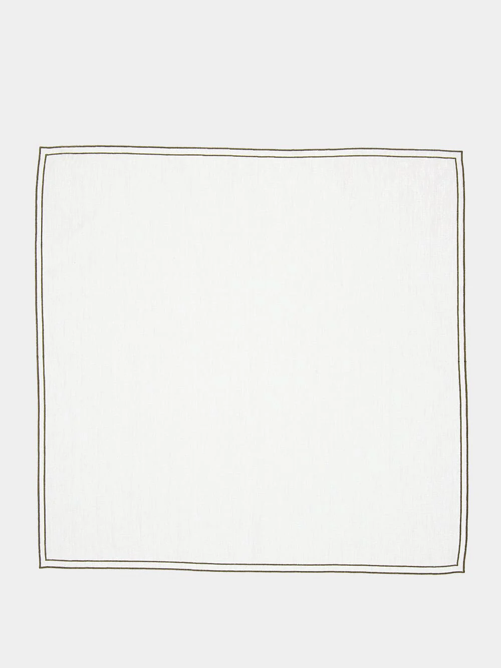 Olive Green Linen Napkin