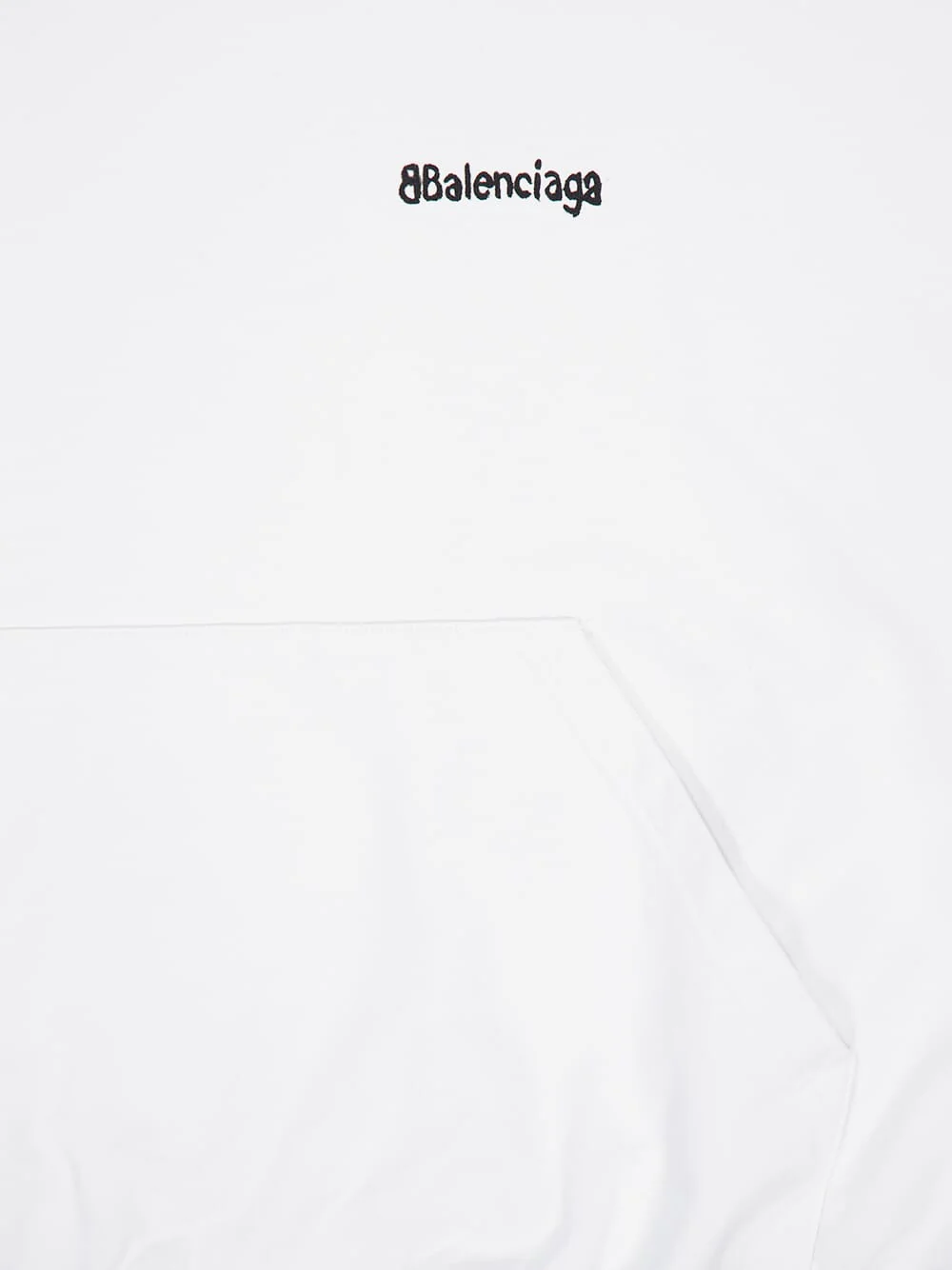 Large Fit Cotton Hooded Sweatshirt - Image 3