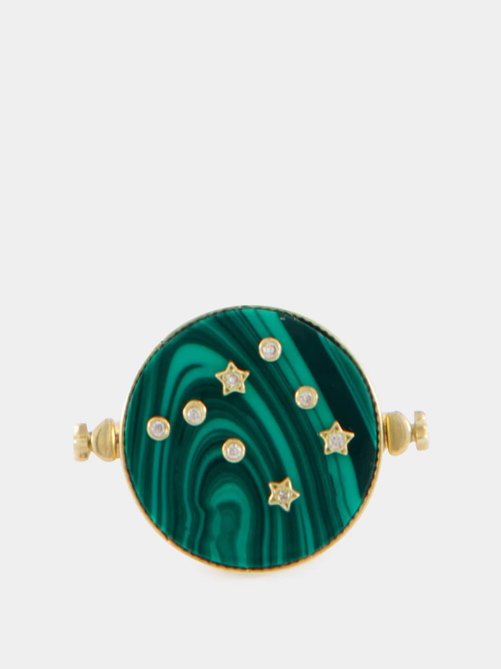 3-in-1 Gemini Zodiac Ring in 18K Yellow Gold - Image 3