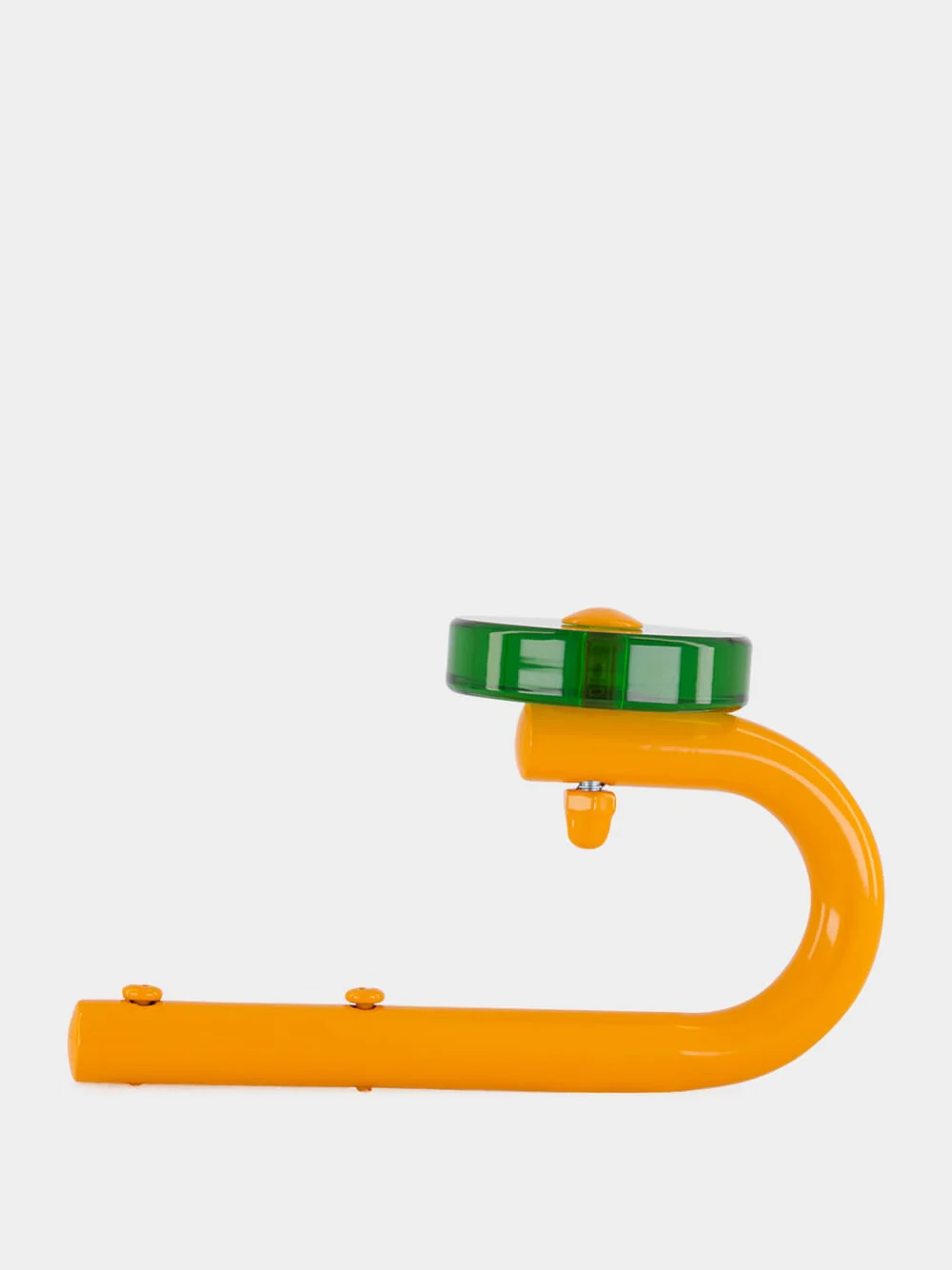 Orange and Green Acrylic Coat Hook - Image 2