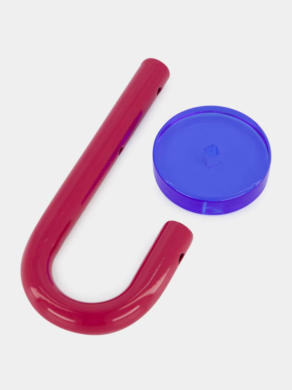 Purple and Blue Acrylic Coat Hook - Image 3