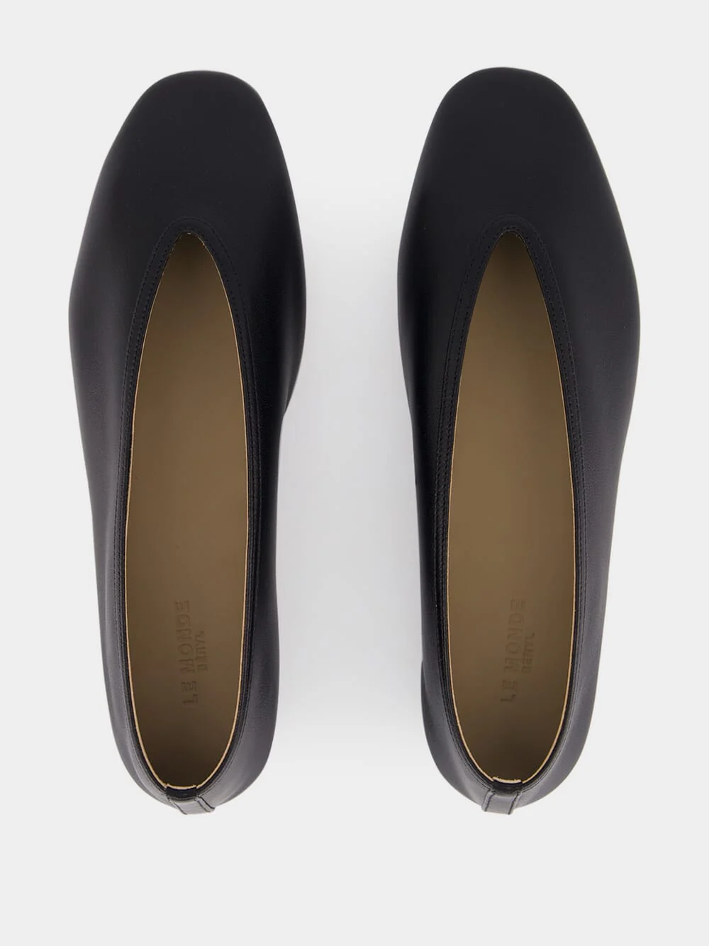 Black Luna Leather Slipper - Image 4