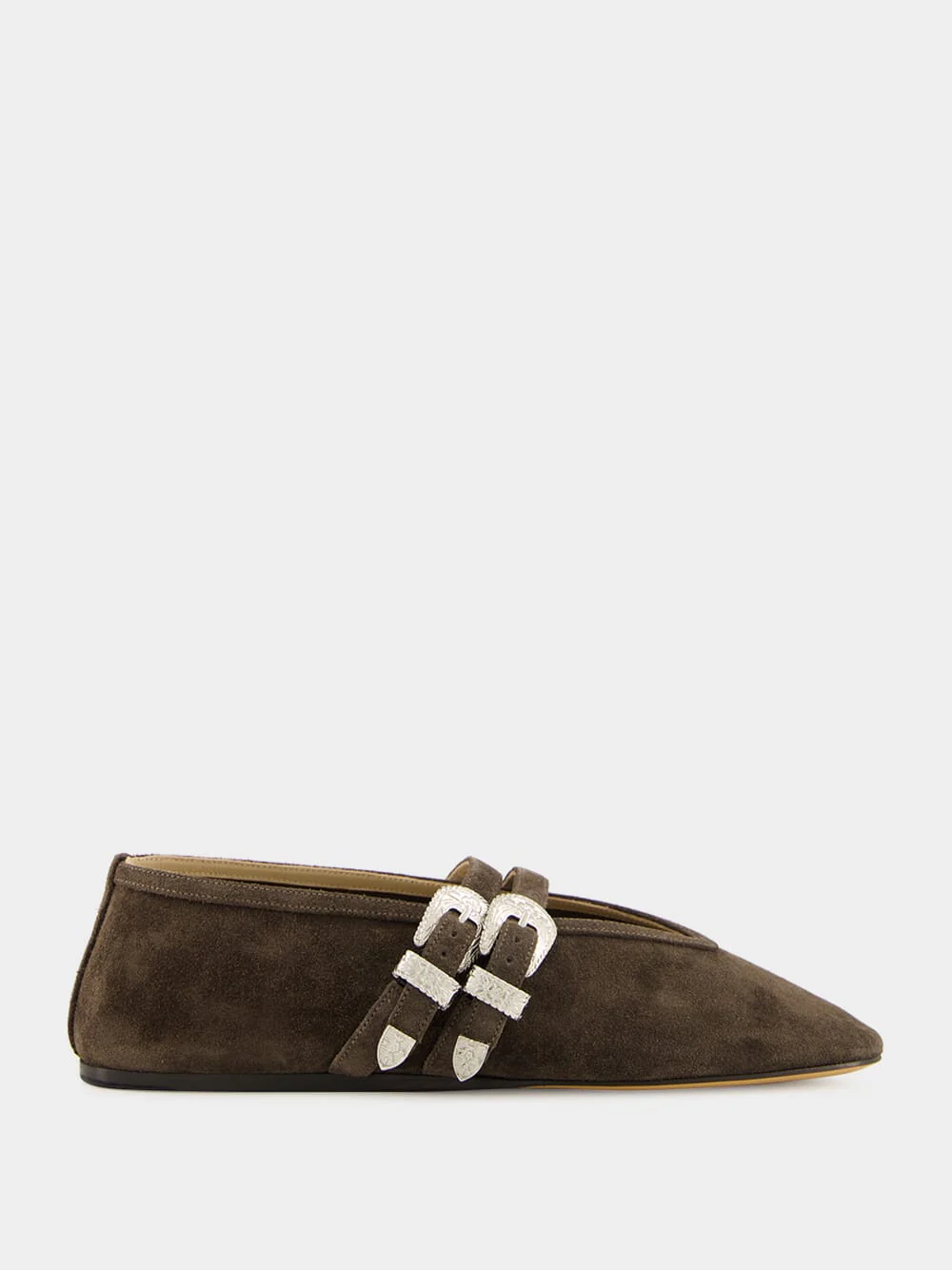 Pepe Suede Ballet Claudia Slipper