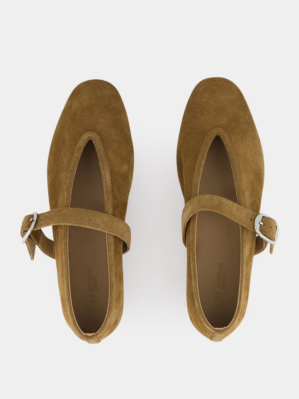 Taupe Stella Suede Slipper - Image 4