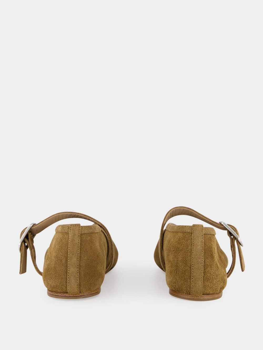 Taupe Stella Suede Slipper - Image 5