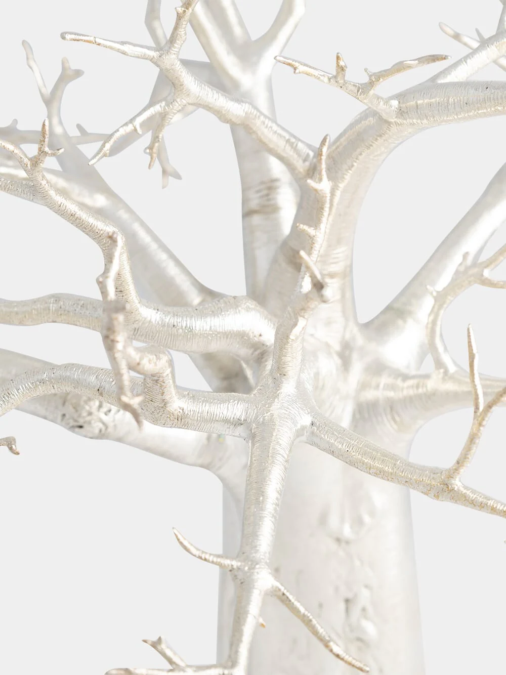 Chiseled Silver Baobab Tree - Image 6