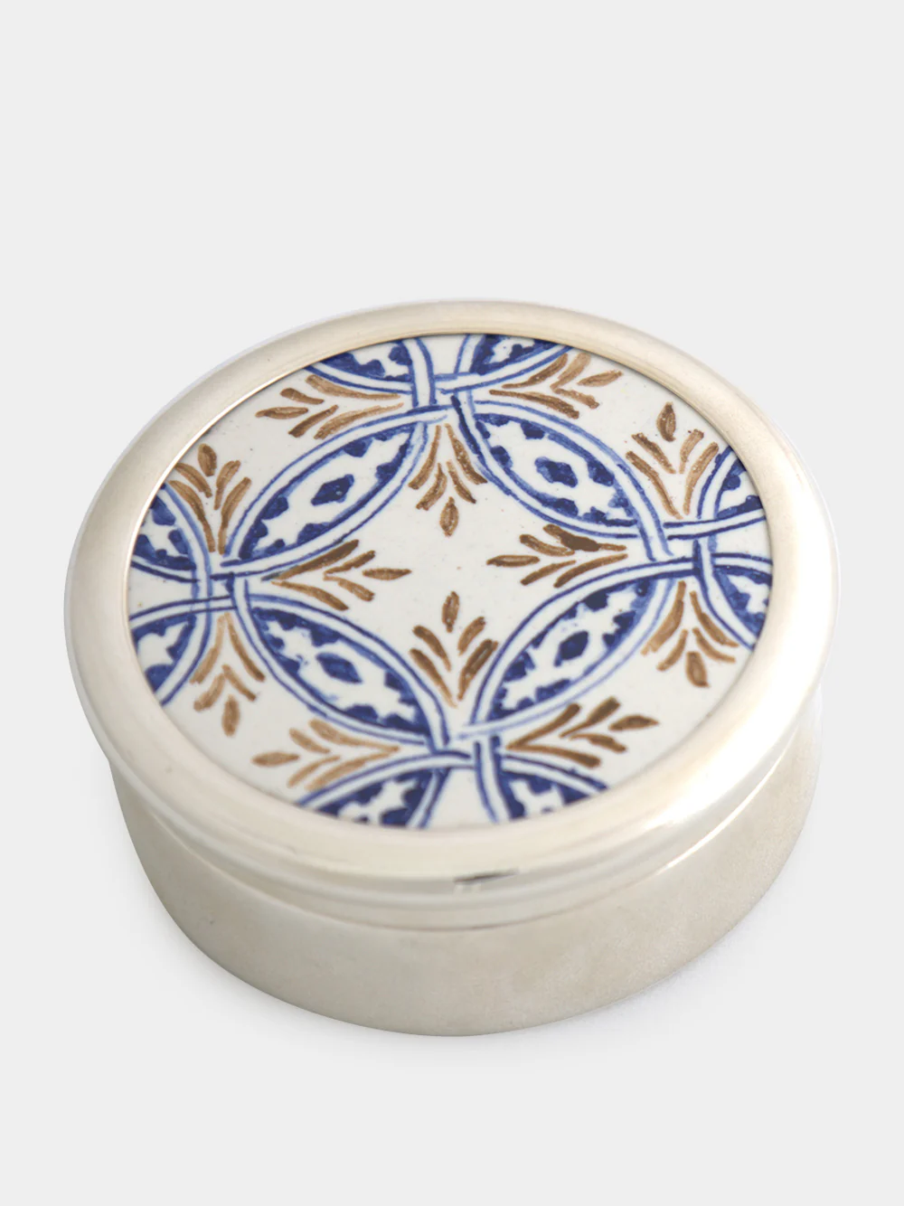 Blue Silver Box with Portuguese Tile - Image 4