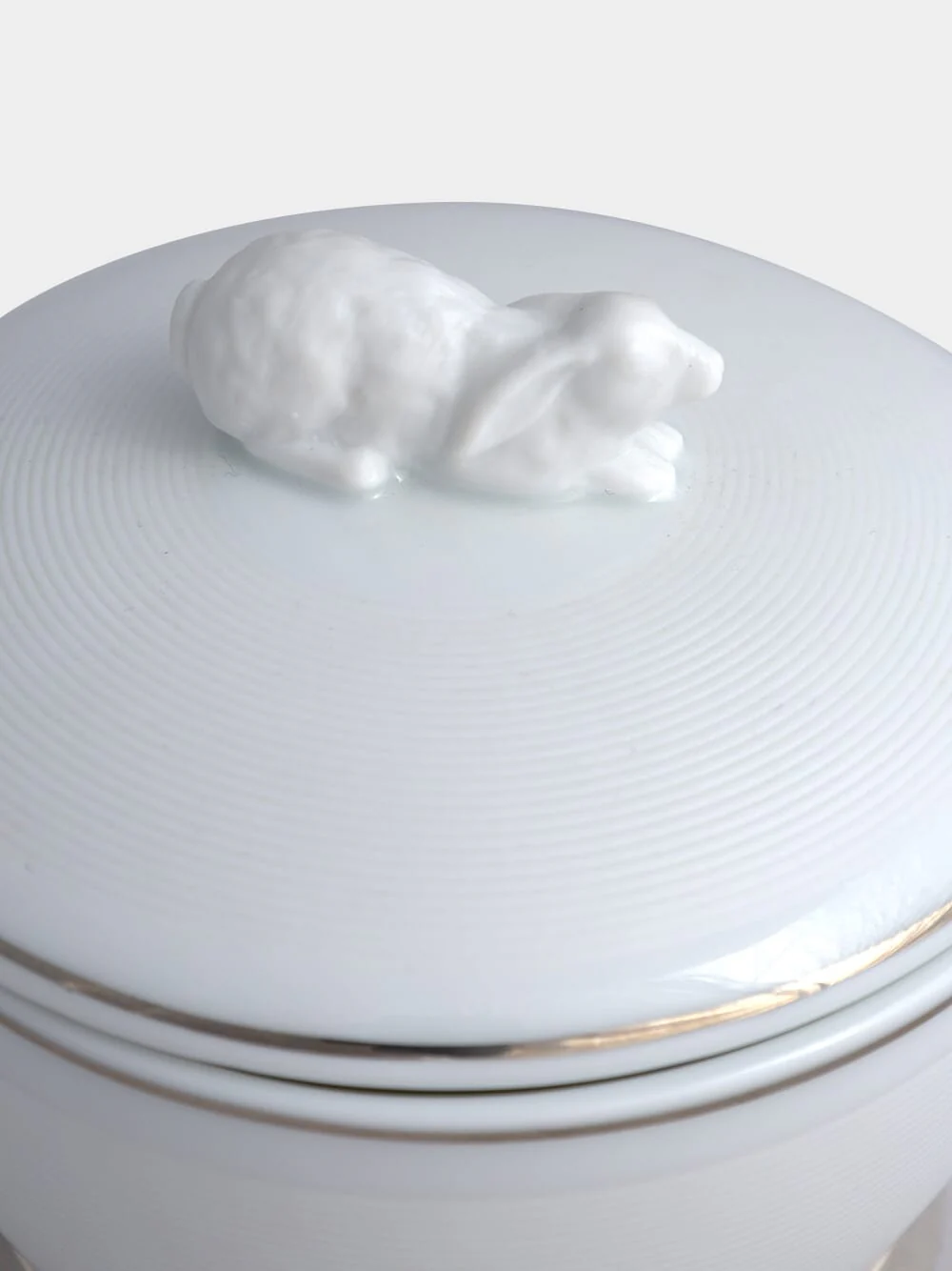Silver Small Hare Lid Box - Image 4