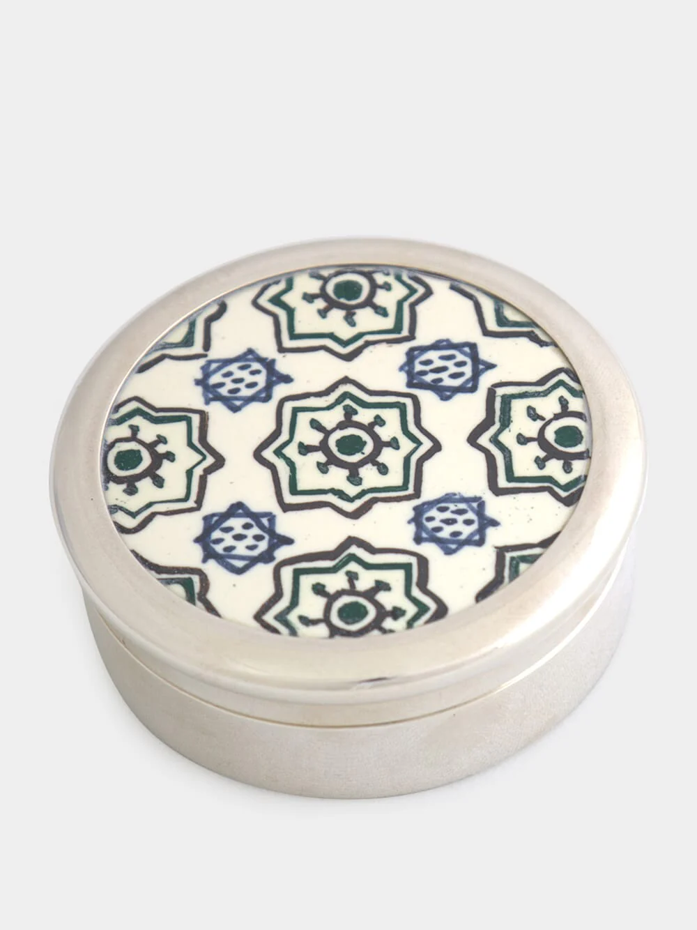 Green and Blue Silver Box with Uptown Tile - Image 4