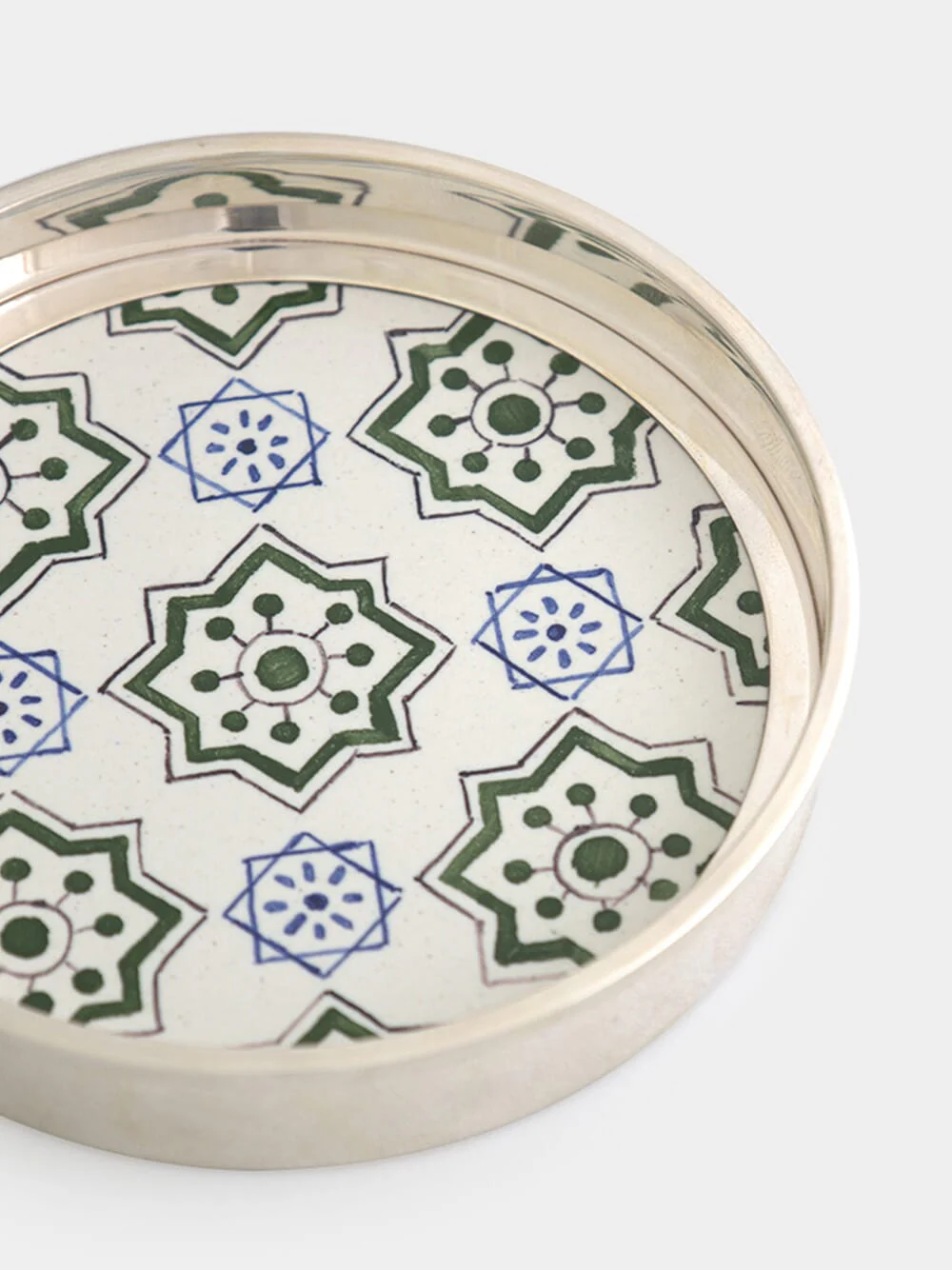 Green Bottle Coaster with Uptown Tile - Image 3