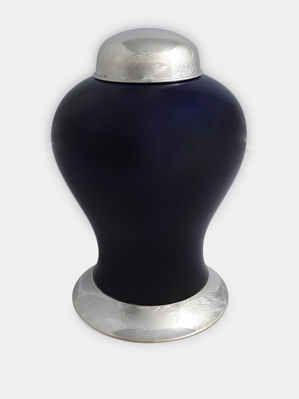 Cobalt Blue Medium Porcelain Jar