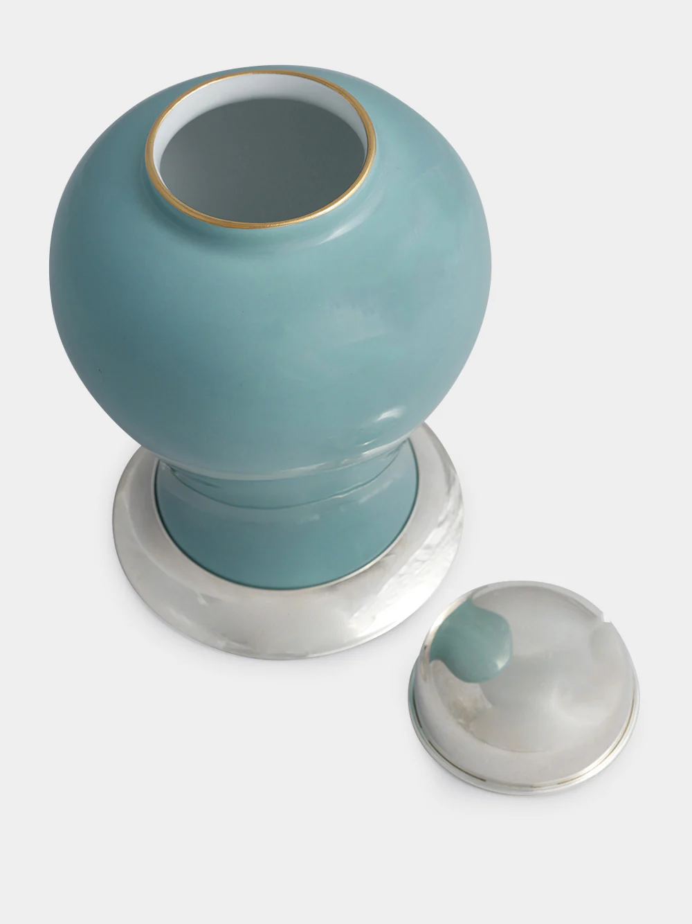 Malibu Green Small Porcelain Jar - Image 2