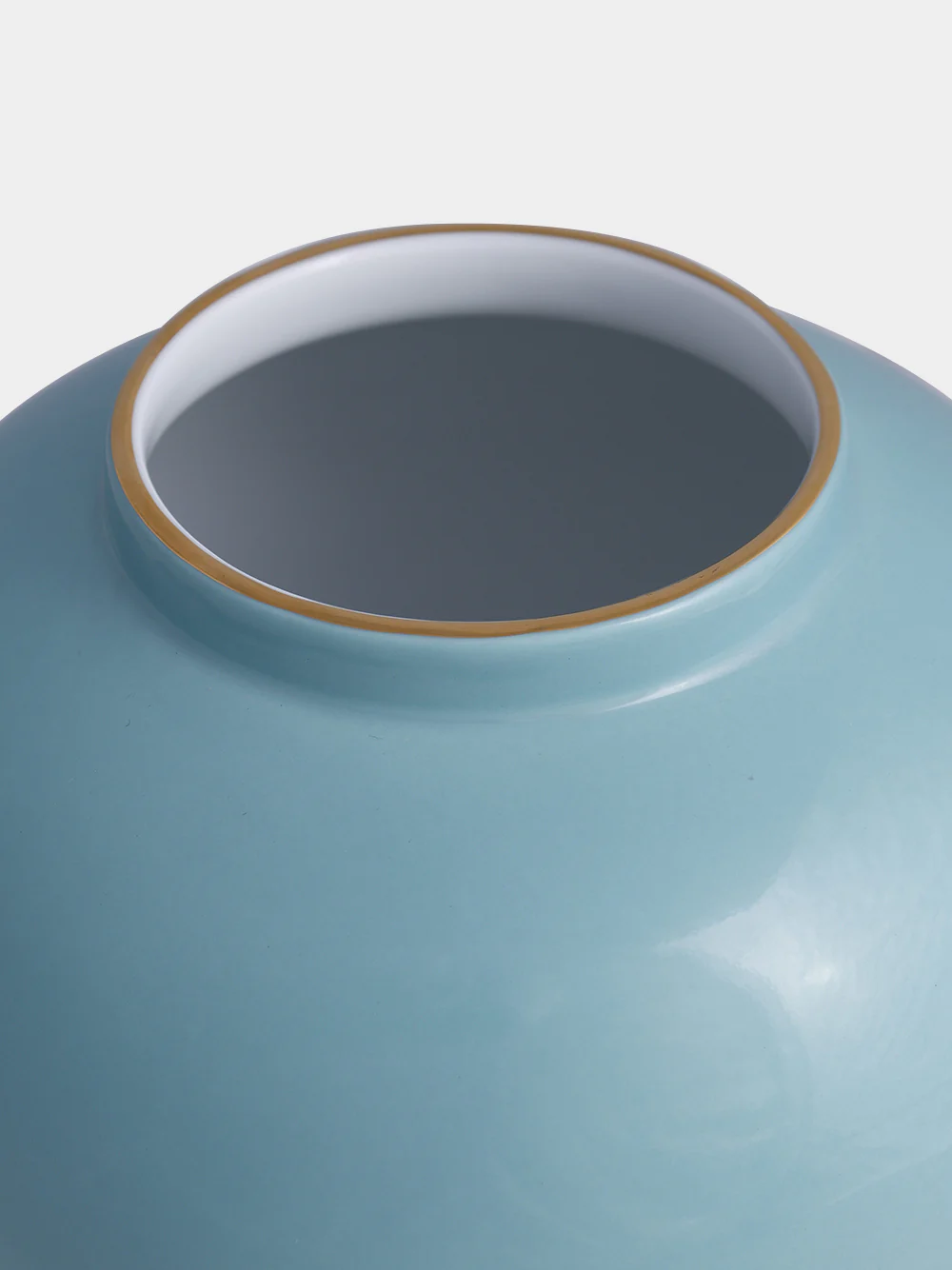 Malibu Green Large Porcelain Jar - Image 3