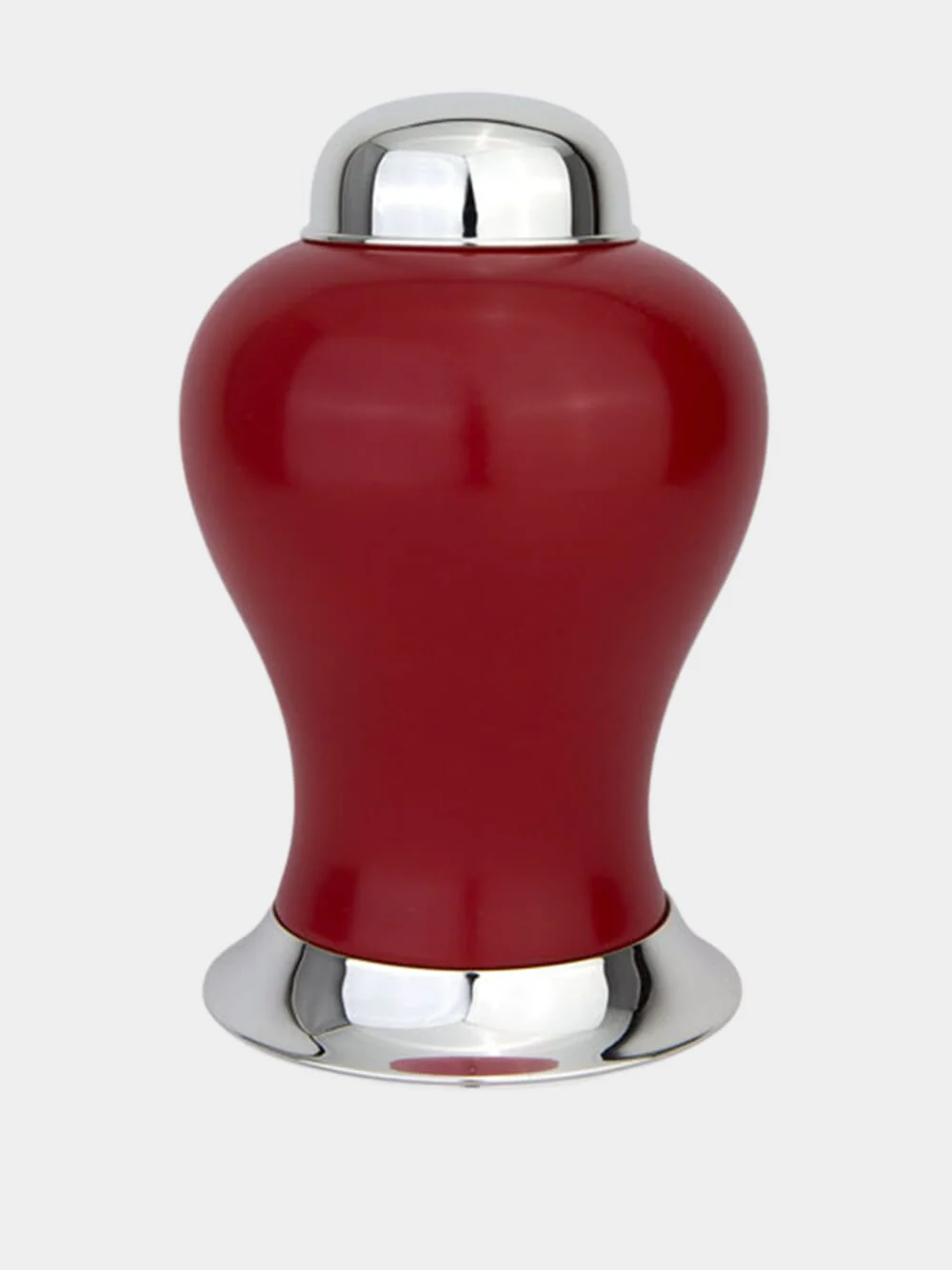 Red Porcelain Pot