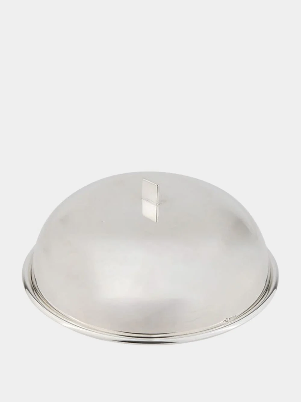 Silver 1/2 Butter Dish with Lid