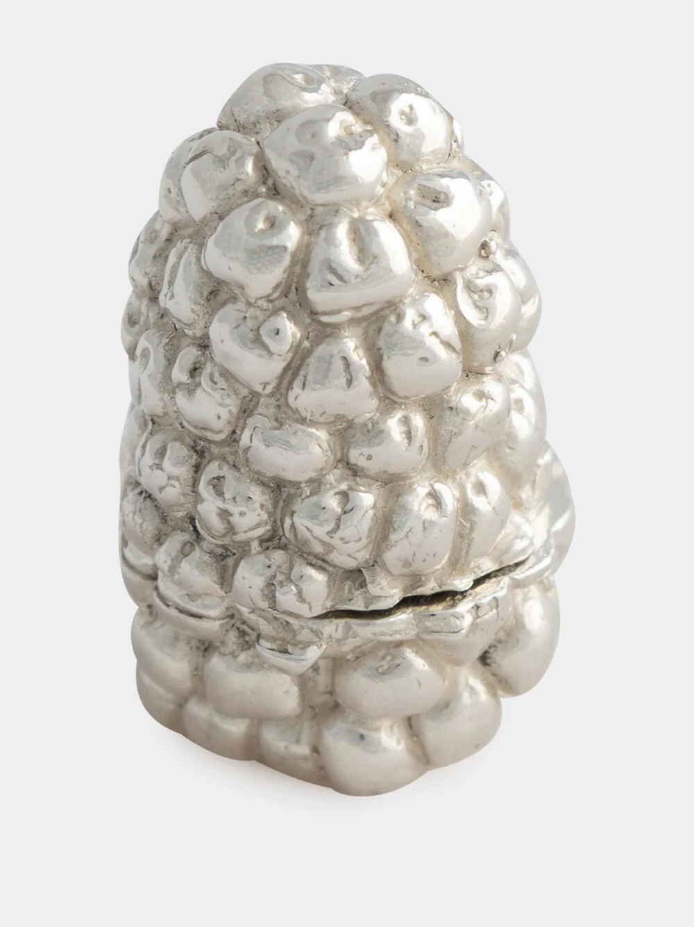 Silver Blackberry Trinket Box