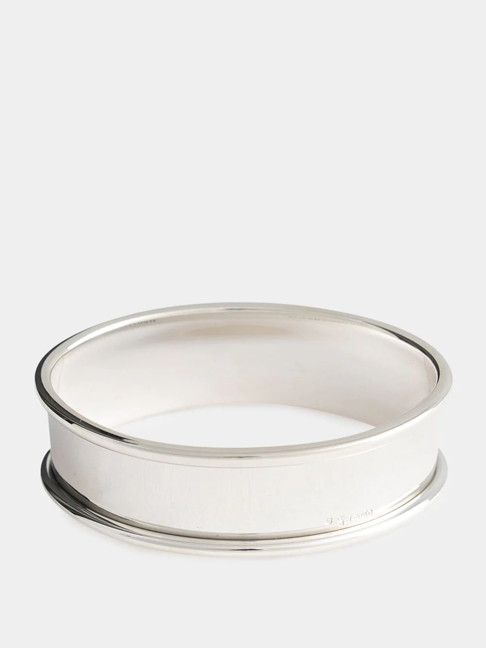 Silver Oval Large Napkin Ring