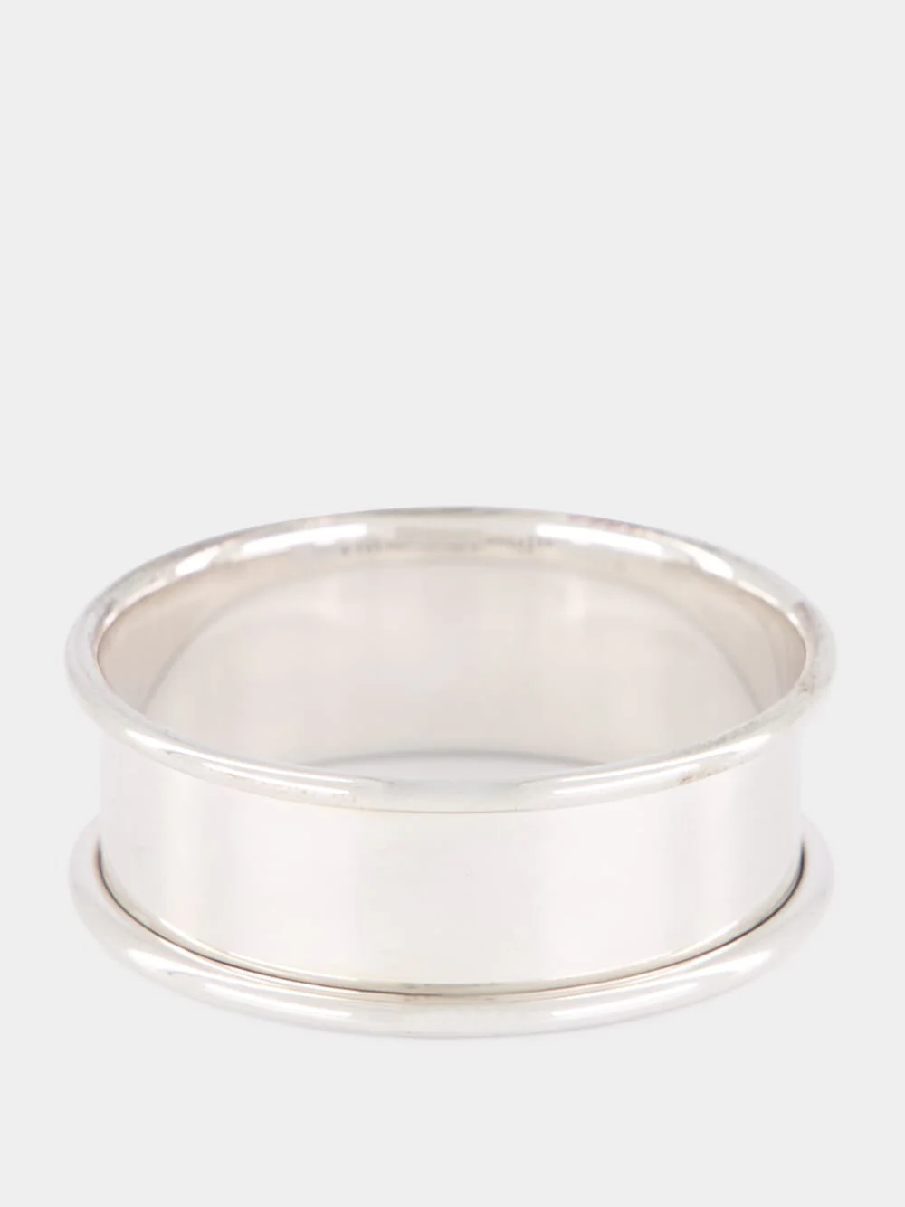 Silver Round Napkin Ring