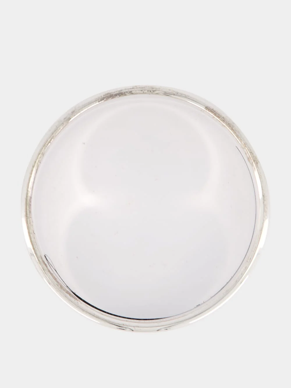 Silver Round Napkin Ring - Image 3