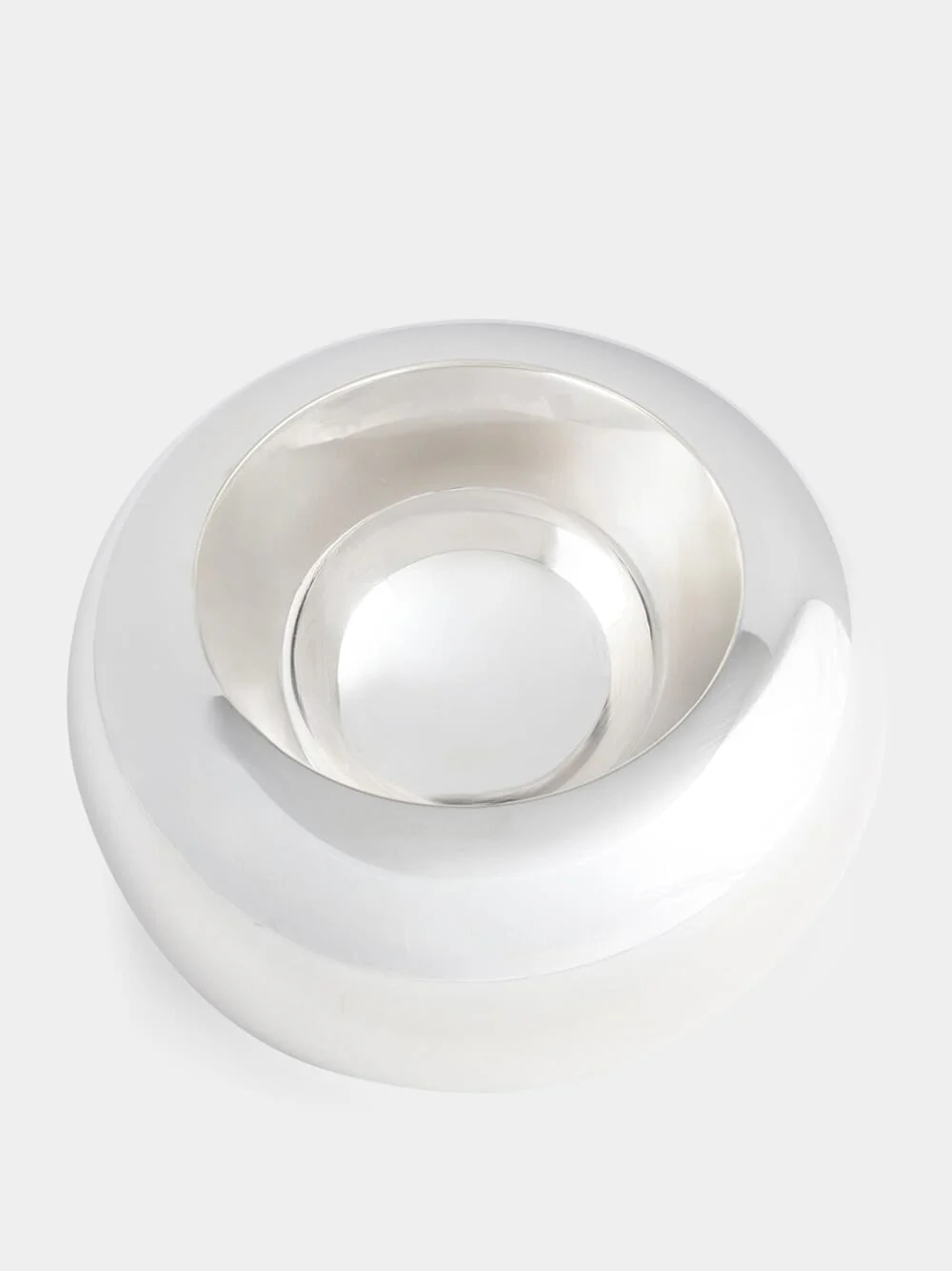 Silver Small Rounded Bowl - Image 2