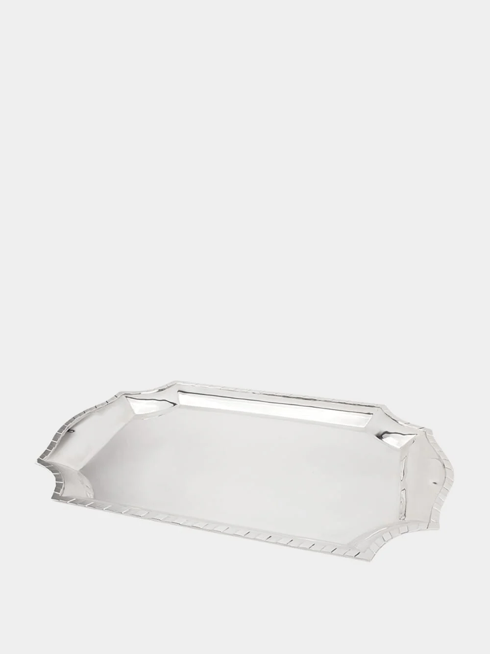 Silver Serving Tray Baixela Pedro Leitão Model