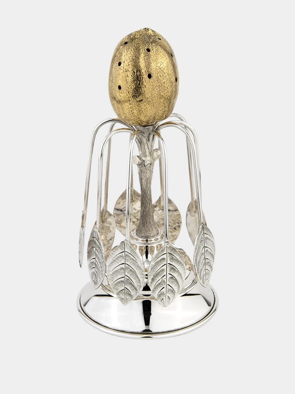Silver Toothpick Holder Kiwi Model