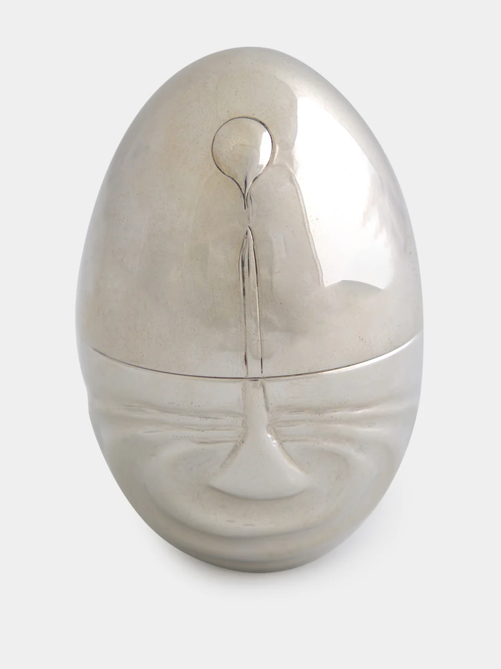 Silver Water Drop Egg Box