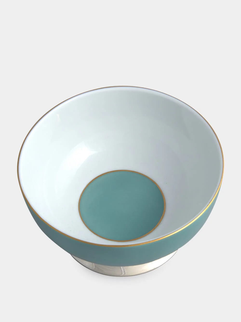 Silver Medium Malibu Green Bowl - Image 2