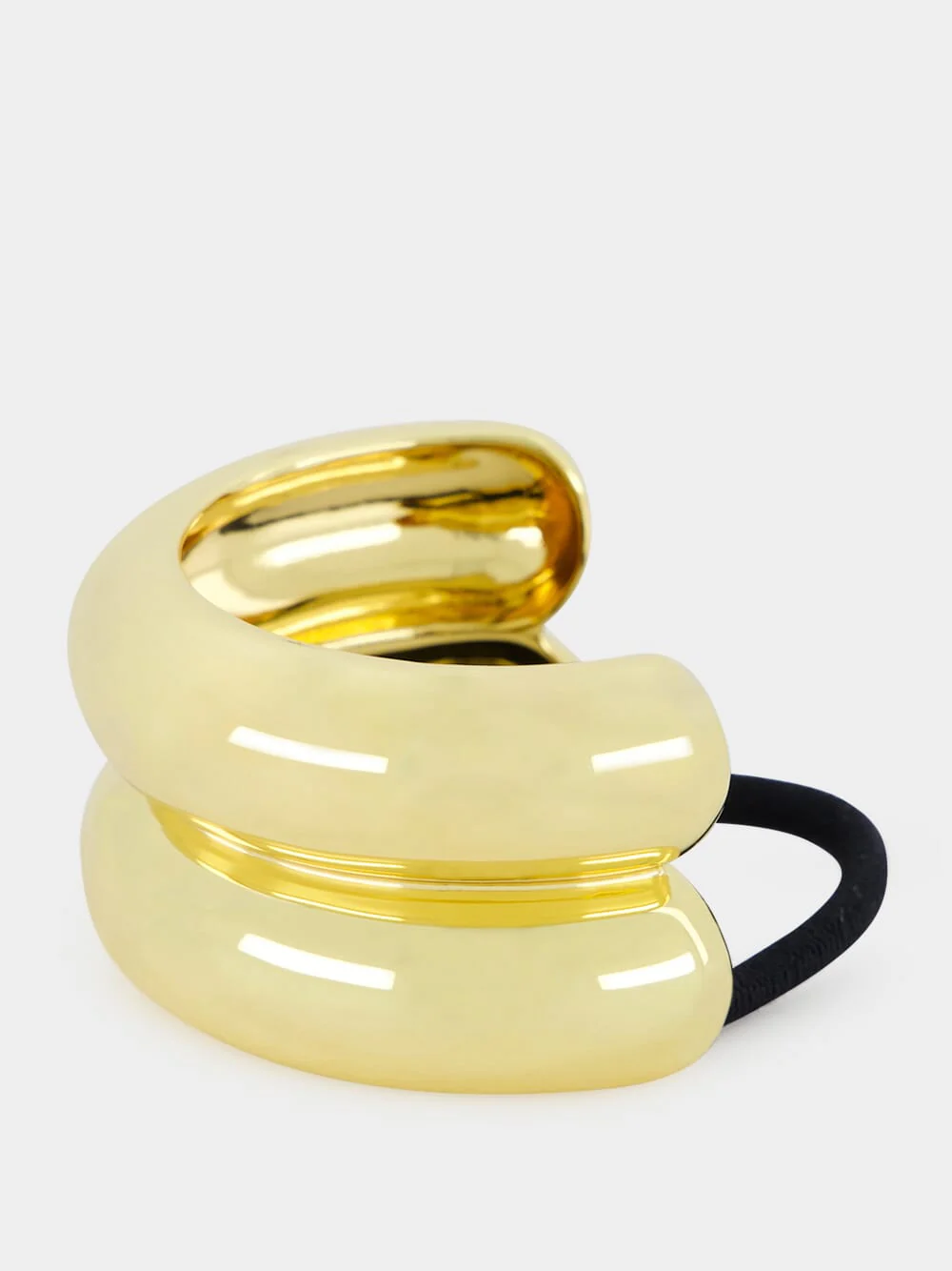Gold Plated Glossy Double Arch Pony - Image 2
