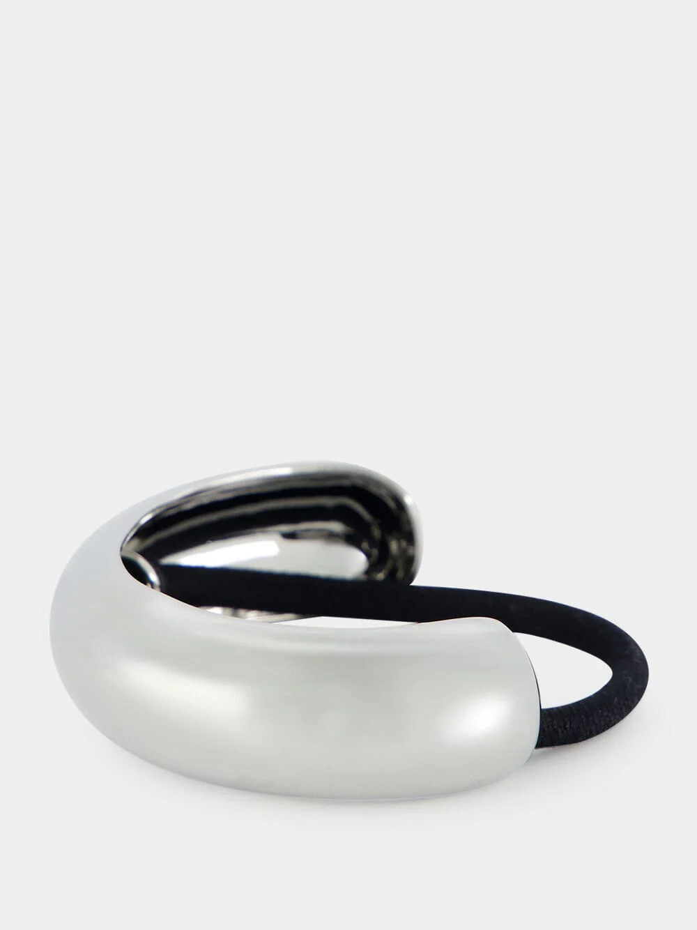 Rhodium Glossy Arch Pony