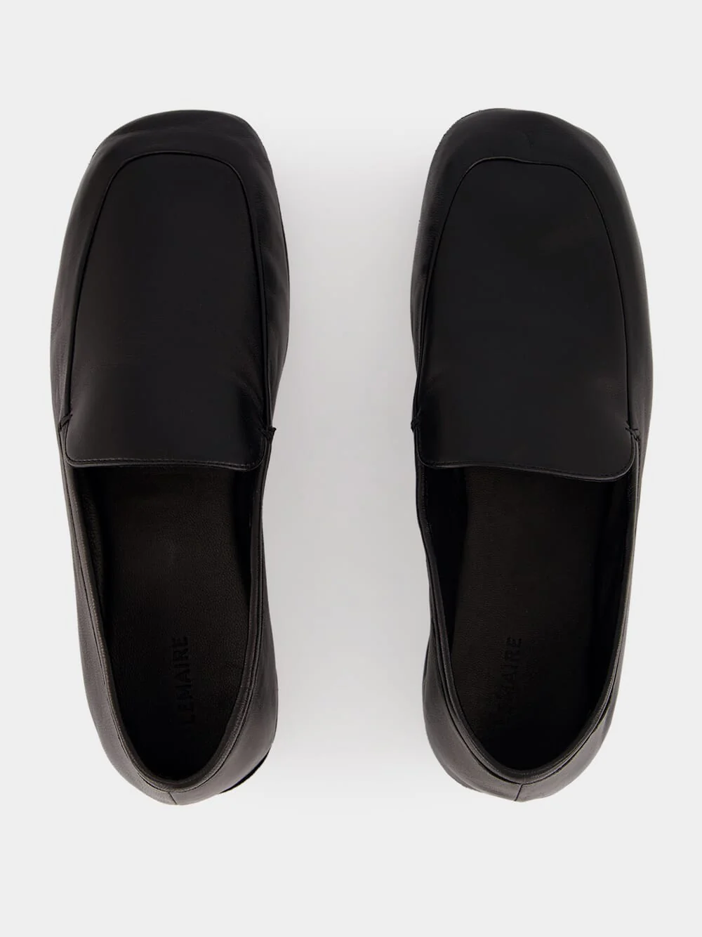 Black Leather Outdoor Slippers - Image 4