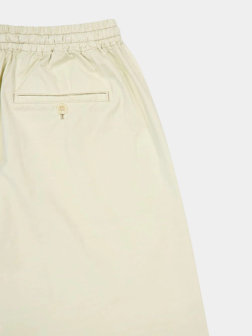 Cream Multi-Topstitch Taekwondo Pants - Image 4