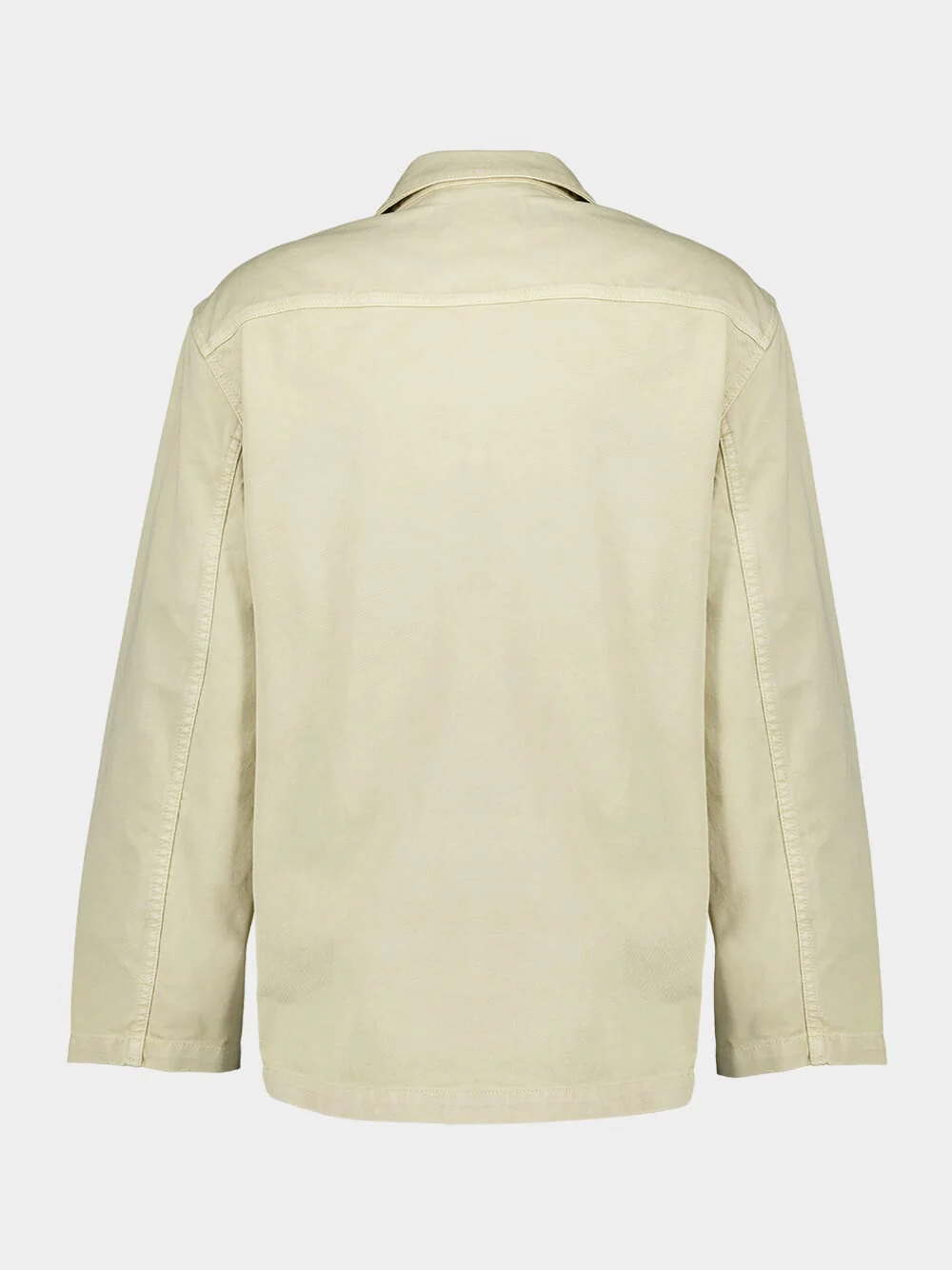 Cream Workwear Denim Blazer - Image 8