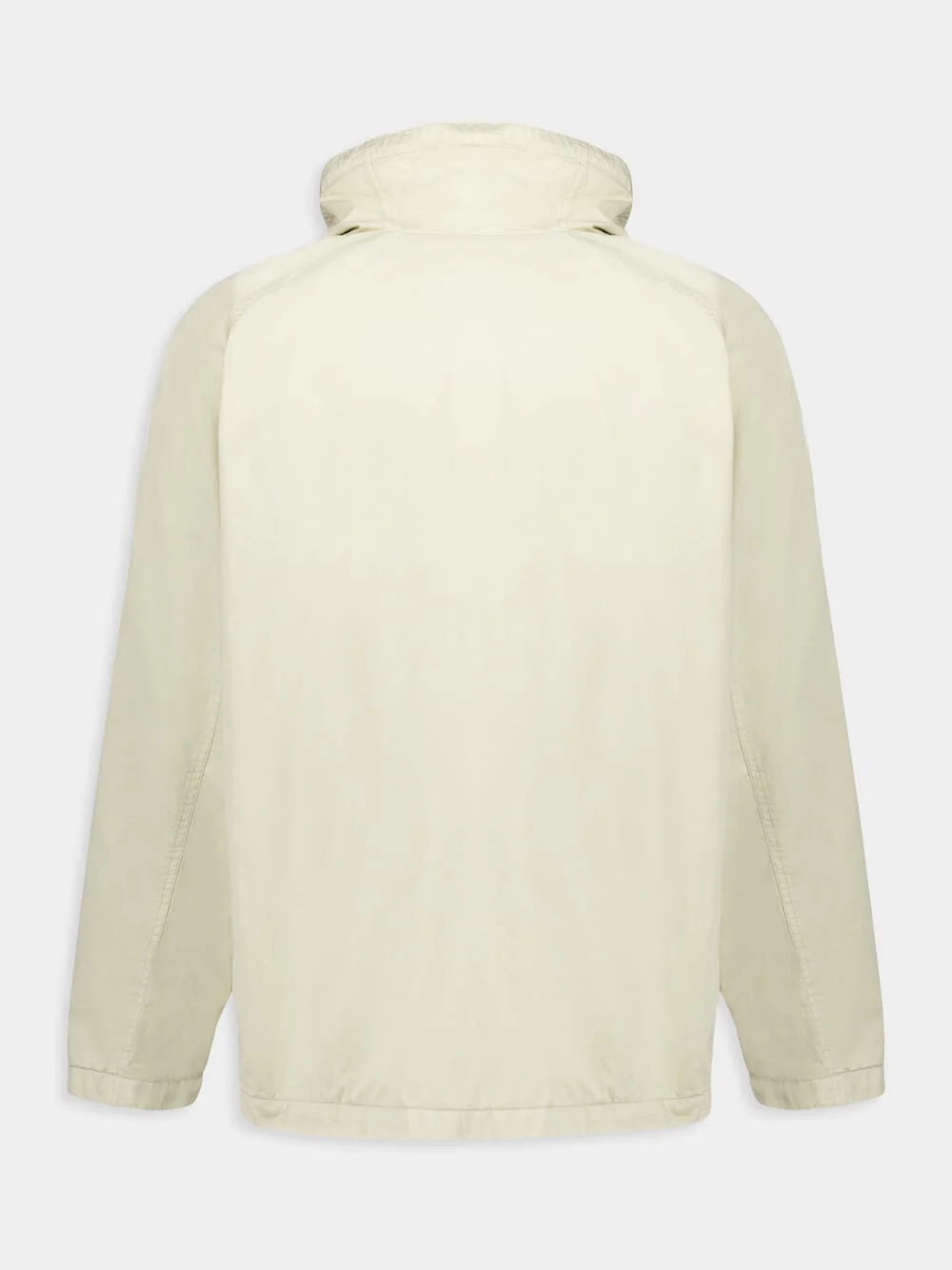 Creamy White Funnel Neck Vareuse - Image 2
