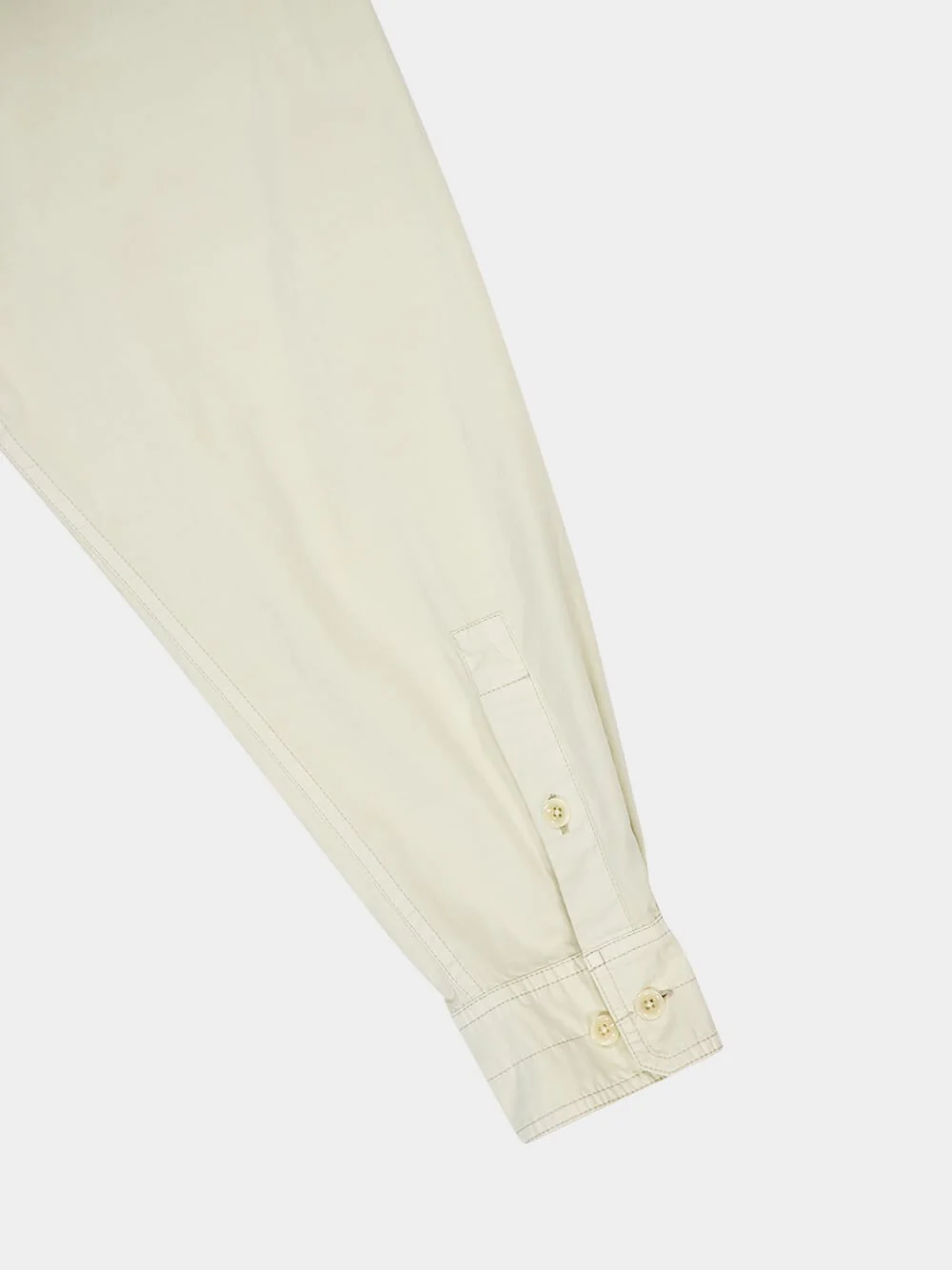 Creamy White GD Light Cotton Satin - Image 5