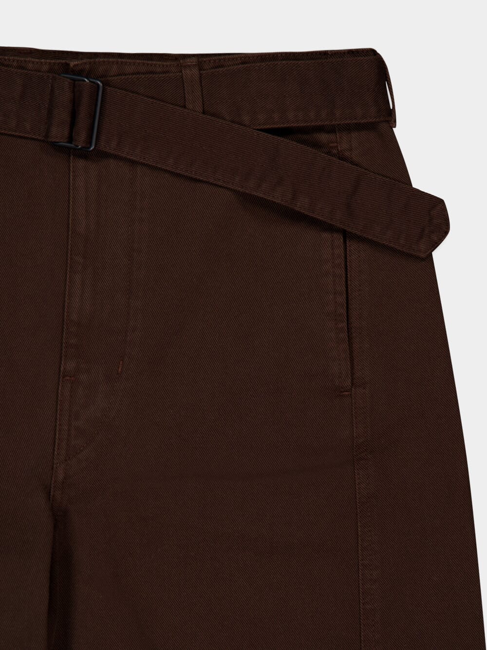 Espresso Twisted Belted Pants - Image 3